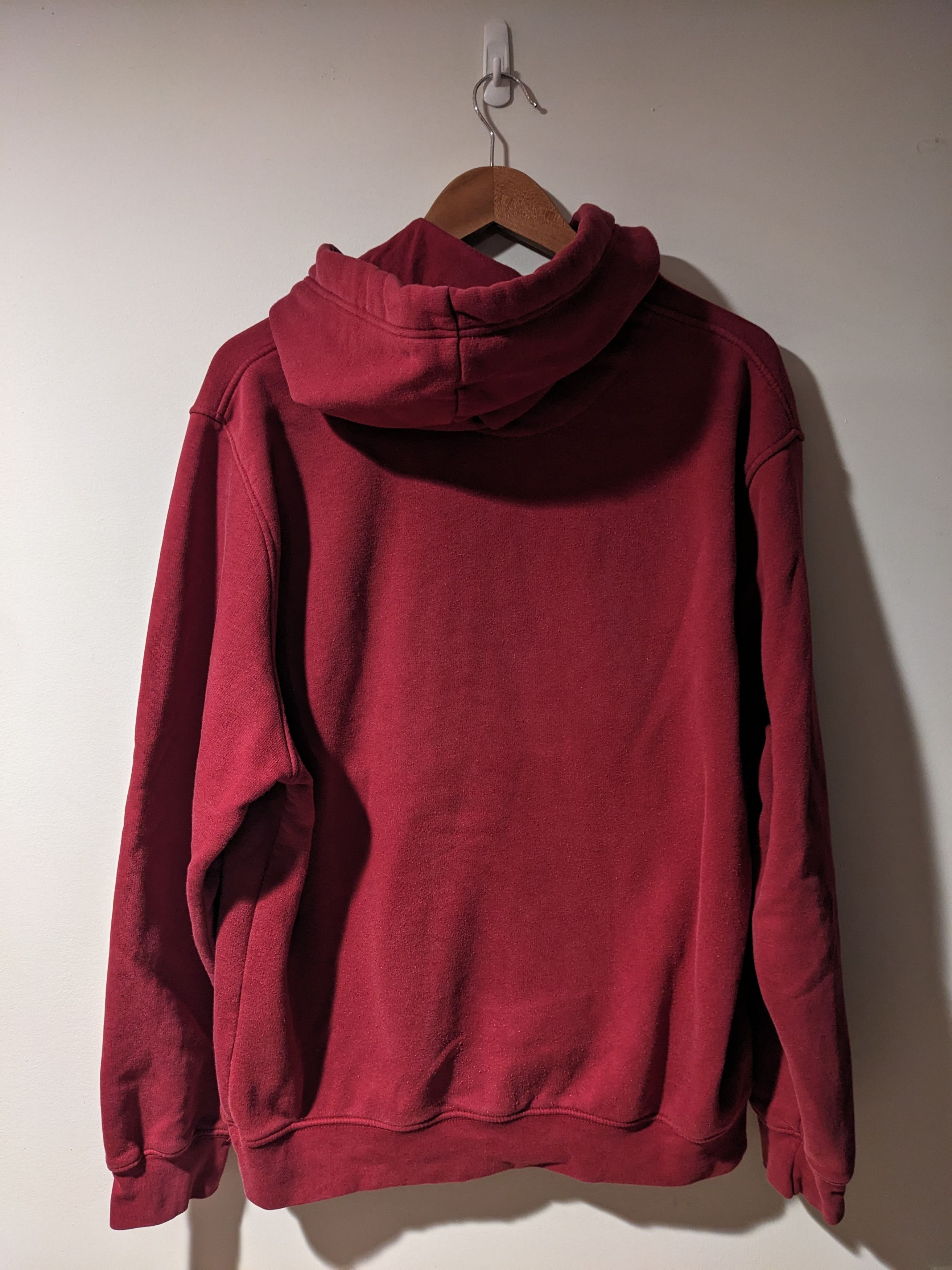 Nike × Vintage Vintage Y2K Nike Mini Swoosh Essential Blank Medium Hoodie Size US M / EU 48-50 / 2 - 5 Thumbnail