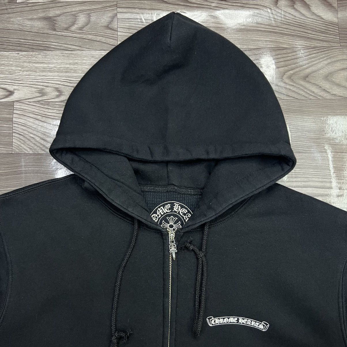 Chrome Hearts Chrome Hearts USA Scripts Logo Zip-Up Hoodie Size US L / EU 52-54 / 3 - 5 Thumbnail