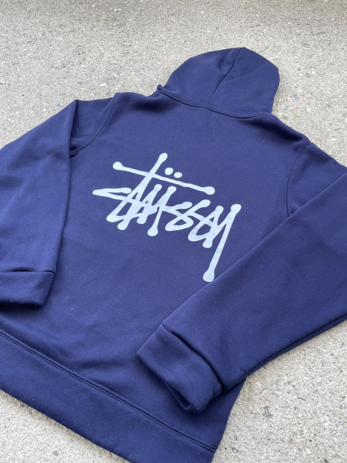 Stussy Stussy Sweatshirt Pullover Marine Color Men's Size M Medium Size US M / EU 48-50 / 2 - 13 Thumbnail