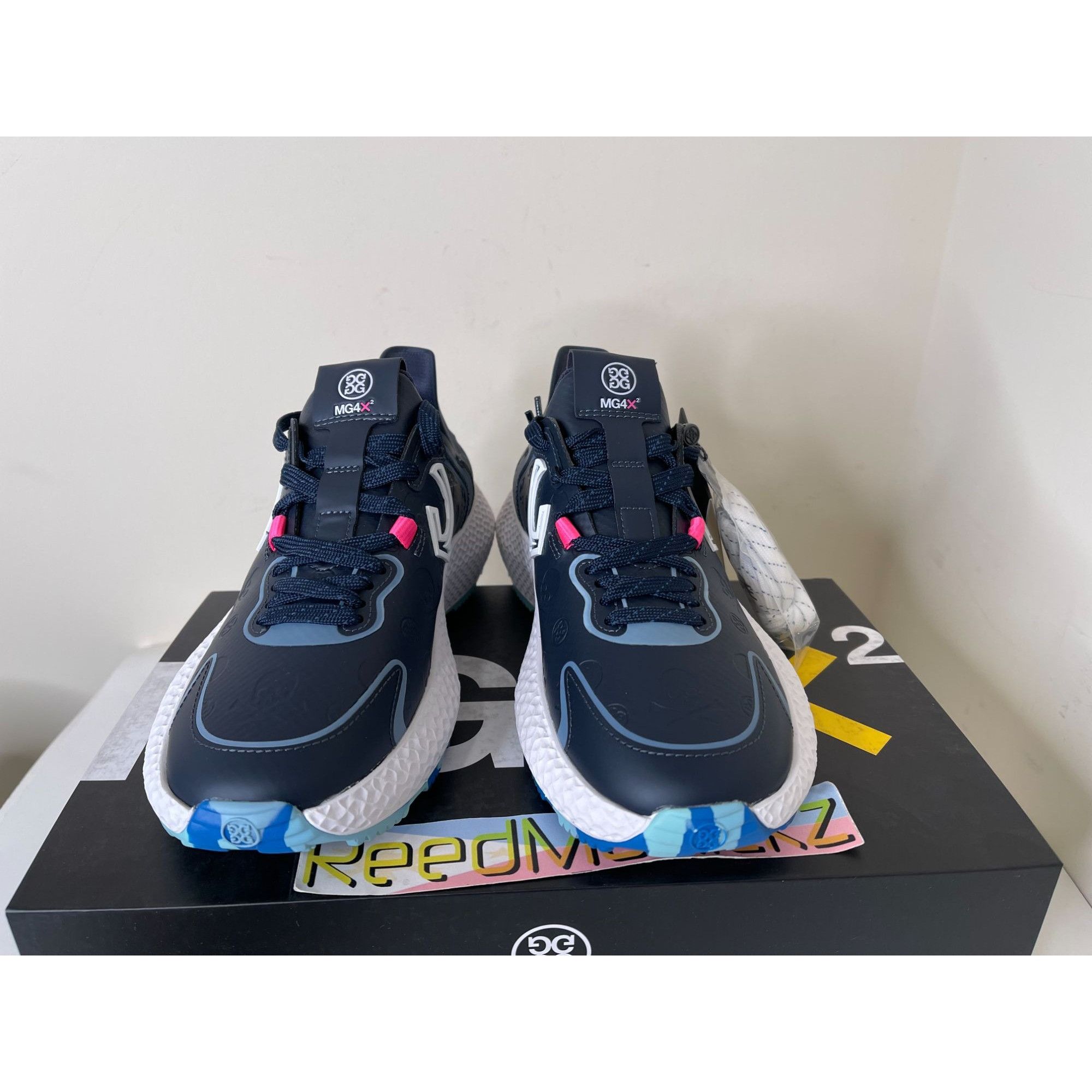G/FORE G/FORE MG4X2 Debossed Cross Trainer Navy Golf Shoe Womens 6u Size US 6 / IT 36 - 3 Thumbnail