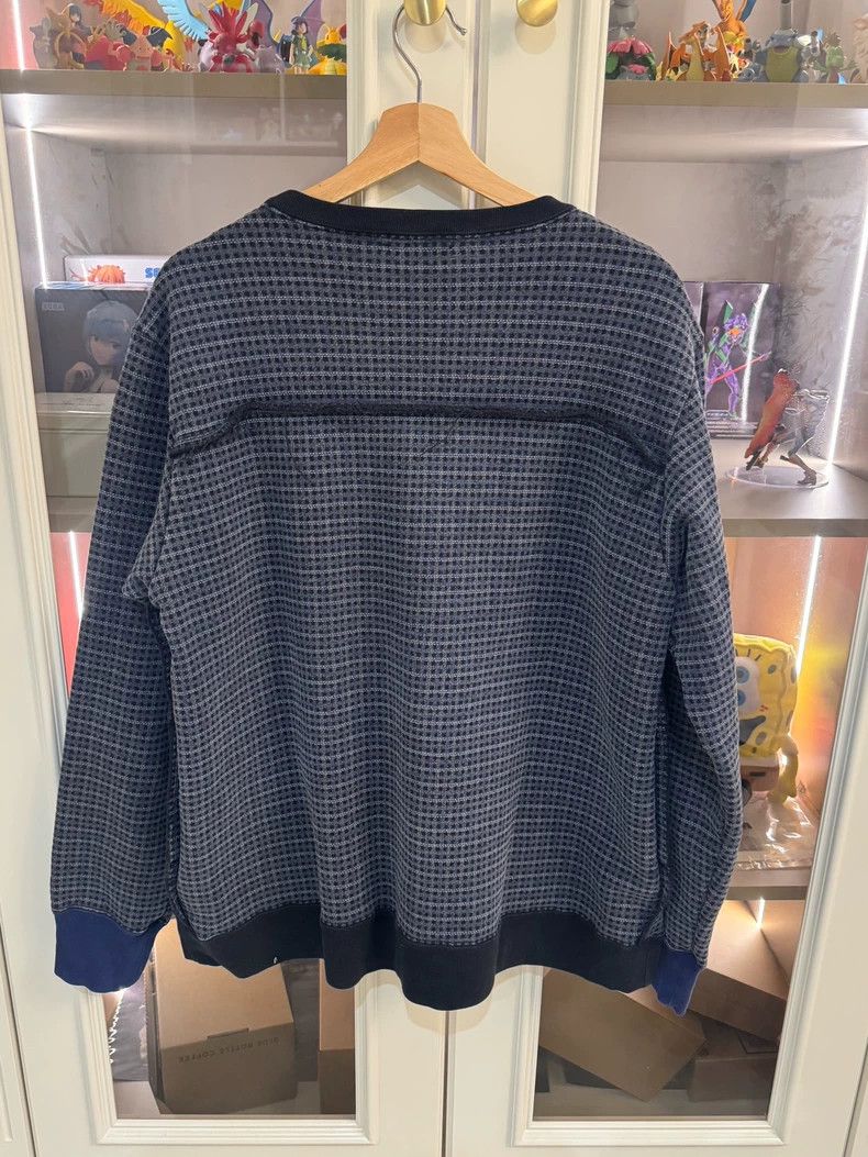 Undercover Undercover 15fw Plaid Destruction Slogan Sweatshirt Size US L / EU 52-54 / 3 - 2 Thumbnail