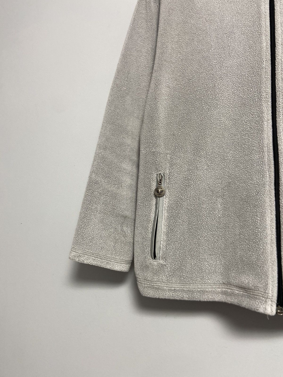 Versace Versace Vintage Zip Hoodie Fleece Size L / US 10 / IT 46 - 3 Thumbnail