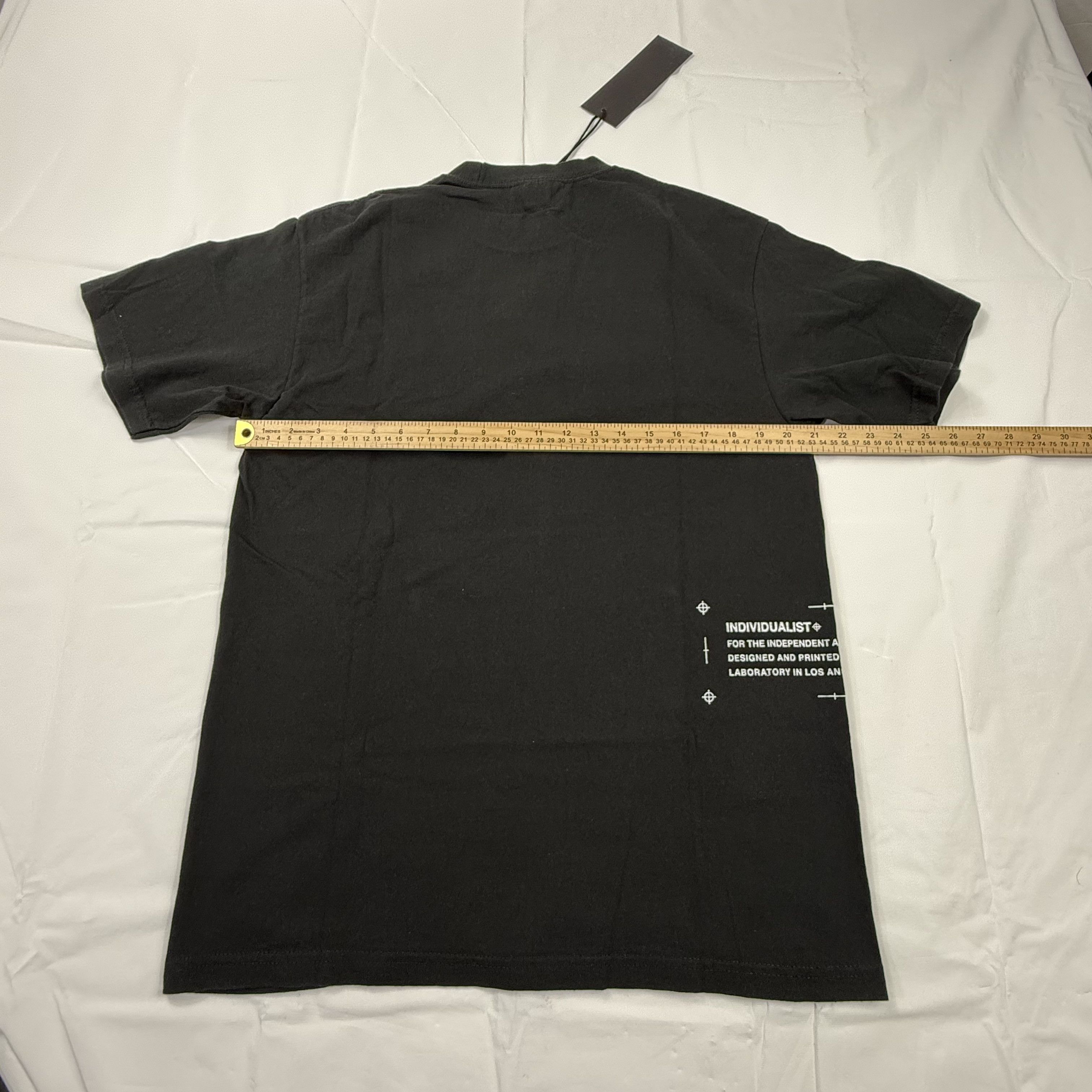 INDIVIDUALIST Individualist Los Angeles Graphic T-Shirt Black Wolf Warrior Size US M / EU 48-50 / 2 - 4 Thumbnail