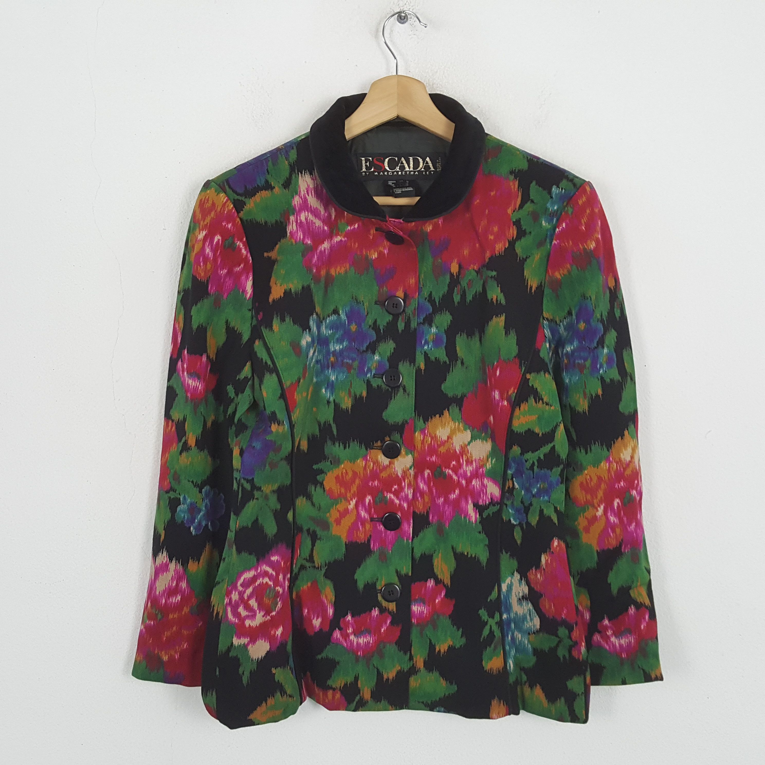Escada × Escada Sport × Vintage Vintage ESCADA MARGARETHA LEY Fashion Style Jacket Size XS / US 0-2 / IT 36-38 - 1 Thumbnail