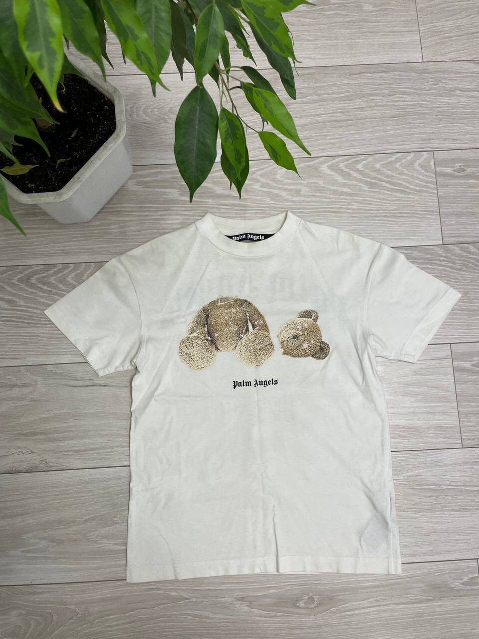 Japanese Brand × Palm Angels Palm Angels Bear Logo Tee T-Shirt Y2K Size US XS / EU 42 / 0 - 1 Thumbnail