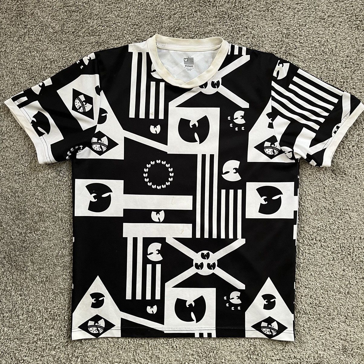 Wu-Tang Clan 🔴Wu-Tang Jersey Shirt Size Large WuTang Flags International Size US L / EU 52-54 / 3 - 1 Thumbnail