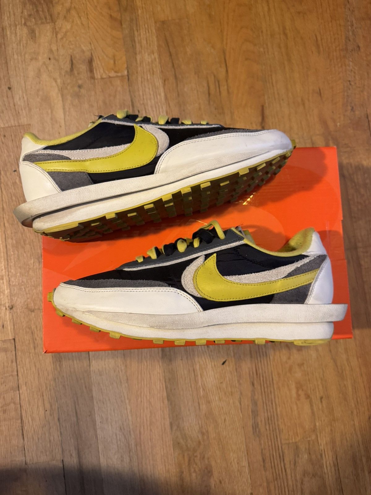 Nike × Sacai × Undercover Nike x Sacai x Undercover LD Waffle Runners Size US 12 / EU 45 - 1 Thumbnail