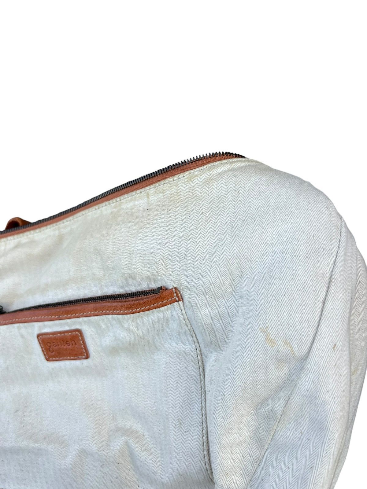 Leather Genten Japan Fade Patina Leather Bag Banana Size ONE SIZE - 24 Thumbnail