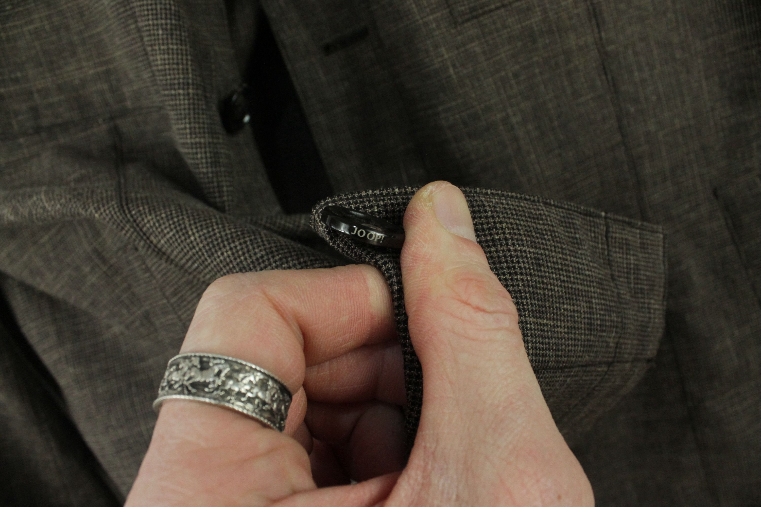 Joop! JOOP! Wool Linen Blend Slim Fit Light Jacket Men's Size US M / EU 48-50 / 2 - 11 Thumbnail