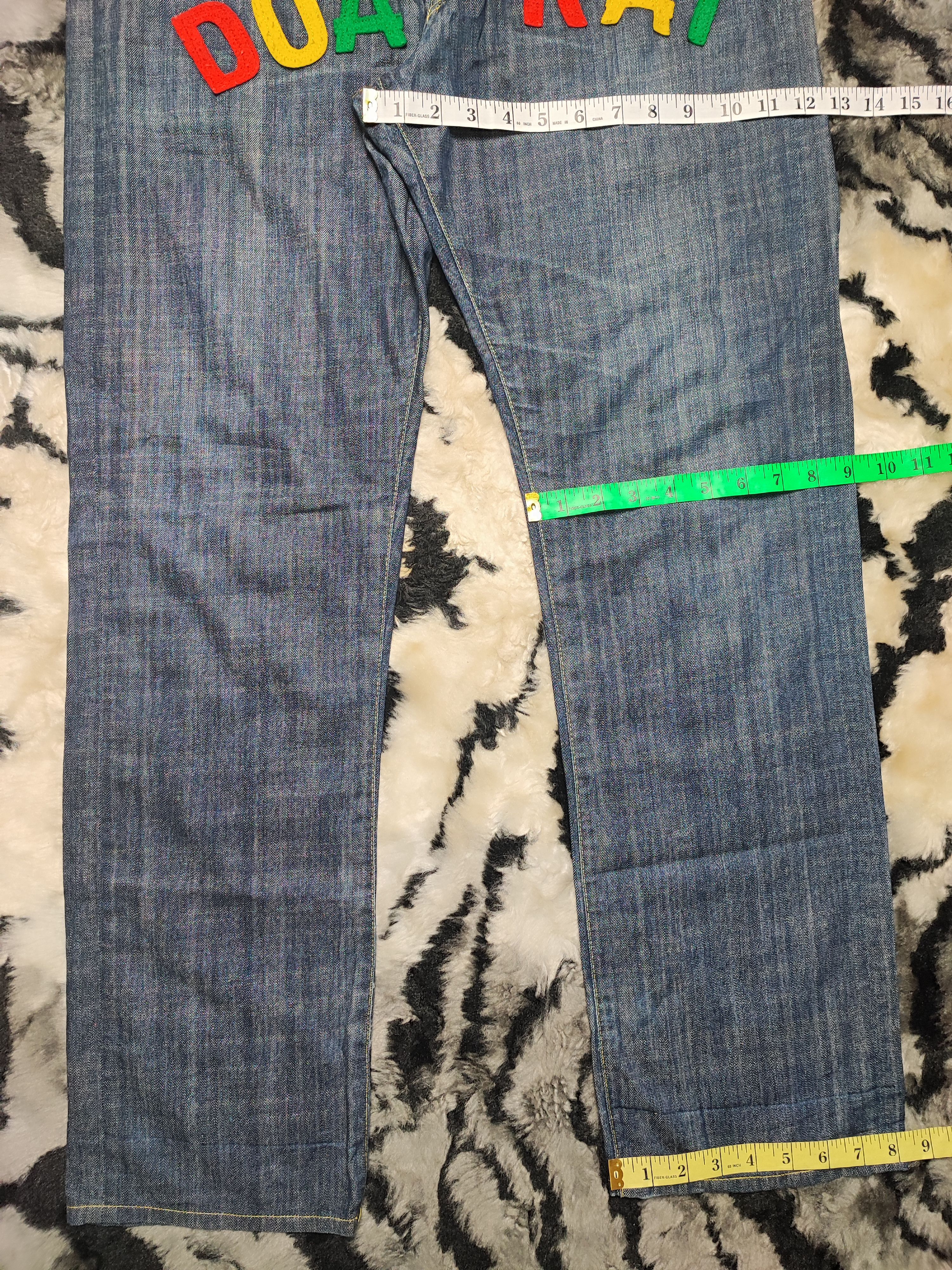 If Six Was Nine × Japanese Brand × Le Grande Bleu (L.G.B.) Doarat Patchwork Denim Size US 32 / EU 48 - 4 Thumbnail