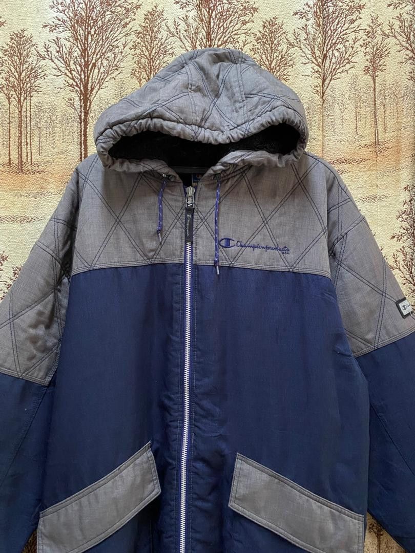 Japanese Brand 90💥 Champions Sherpa Fleece Jacket Size US L / EU 52-54 / 3 - 3 Thumbnail