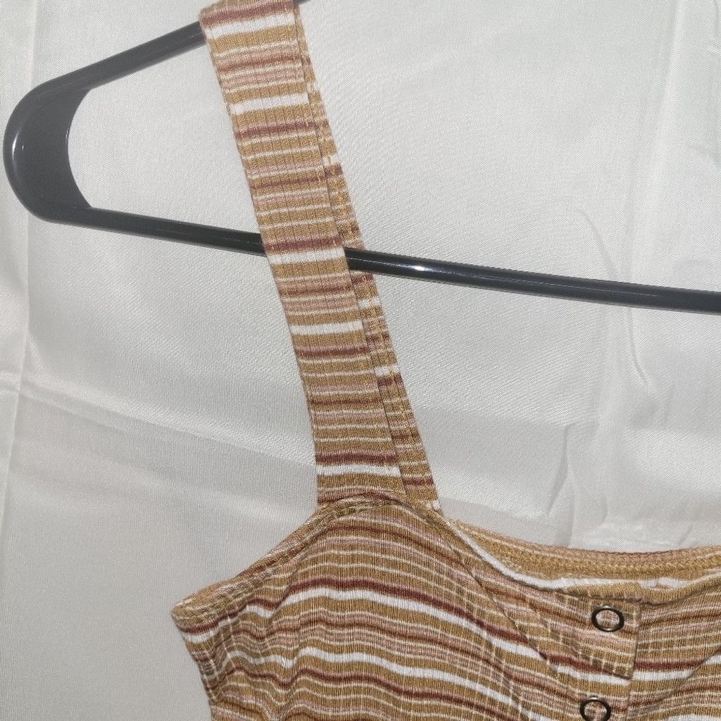 American Eagle Outfitters American Eagle, tank top, striped tank & brown, nwot XS Size XS / US 0-2 / IT 36-38 - 2 Thumbnail