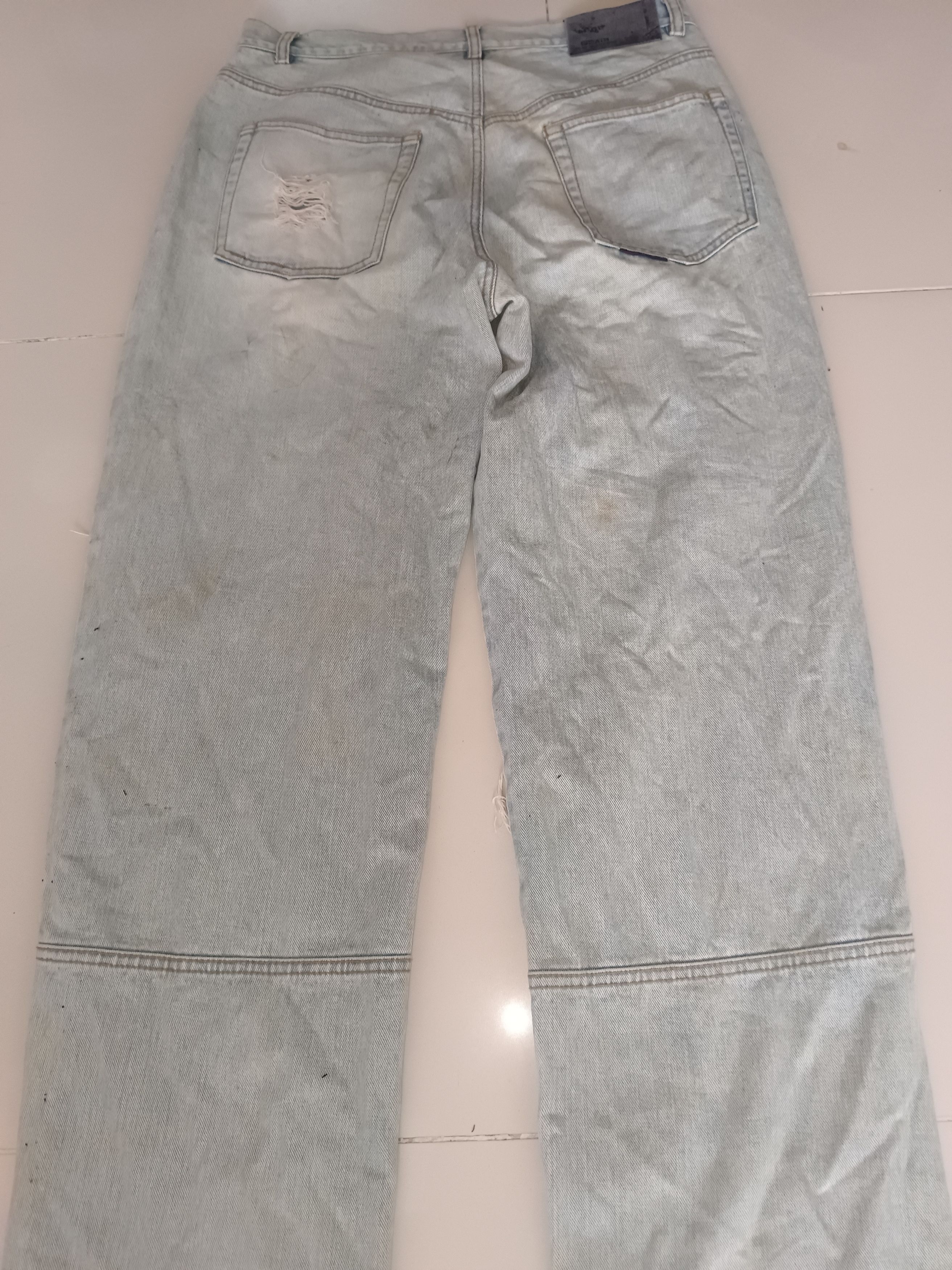 Japanese Brand Vintage Y2K Breath destroy Jeans Size US 34 / EU 50 - 13 Thumbnail