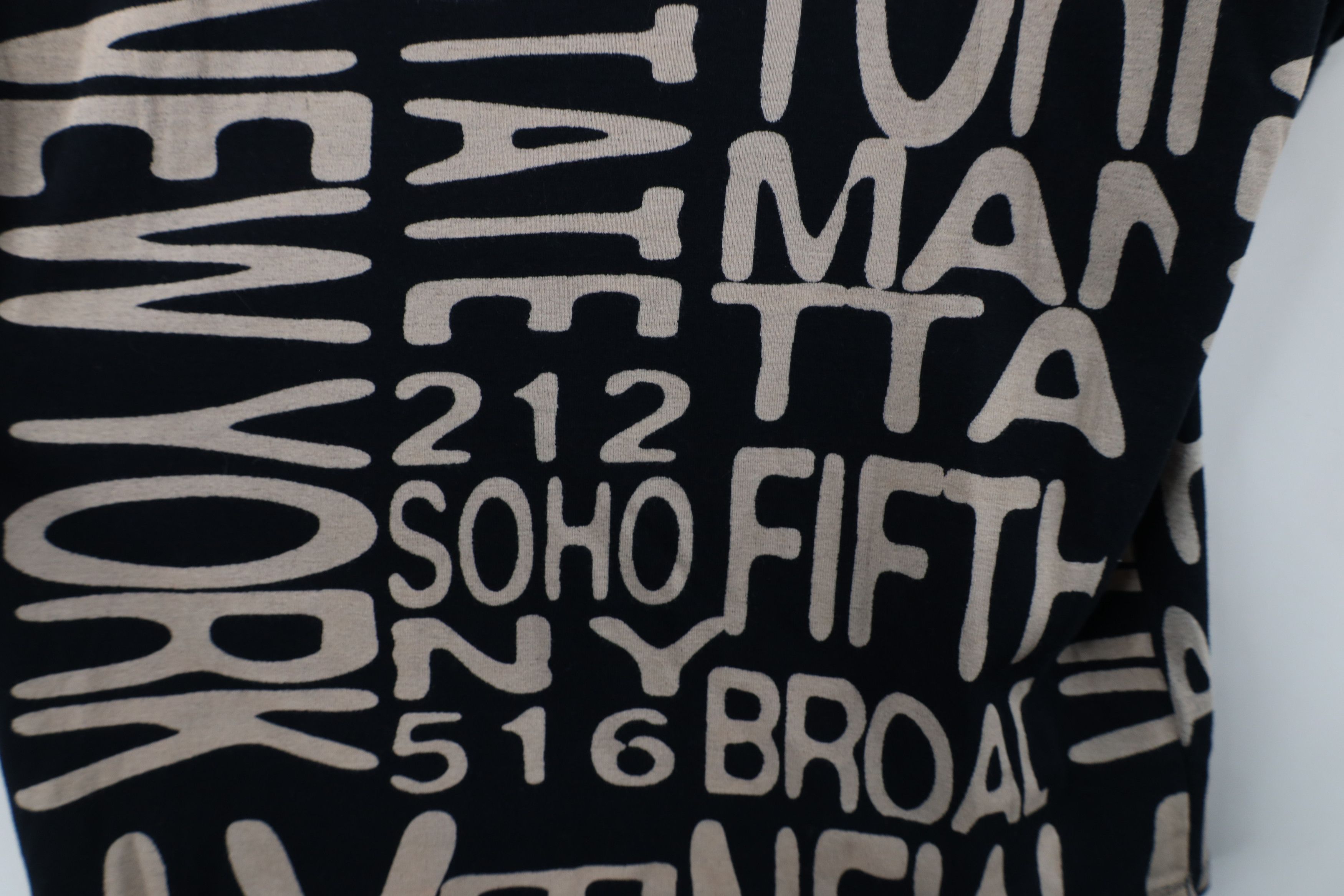 Vintage Vintage 90s Streetwear New York Empire State Knit T-Shirt Size M / US 6-8 / IT 42-44 - 7 Thumbnail