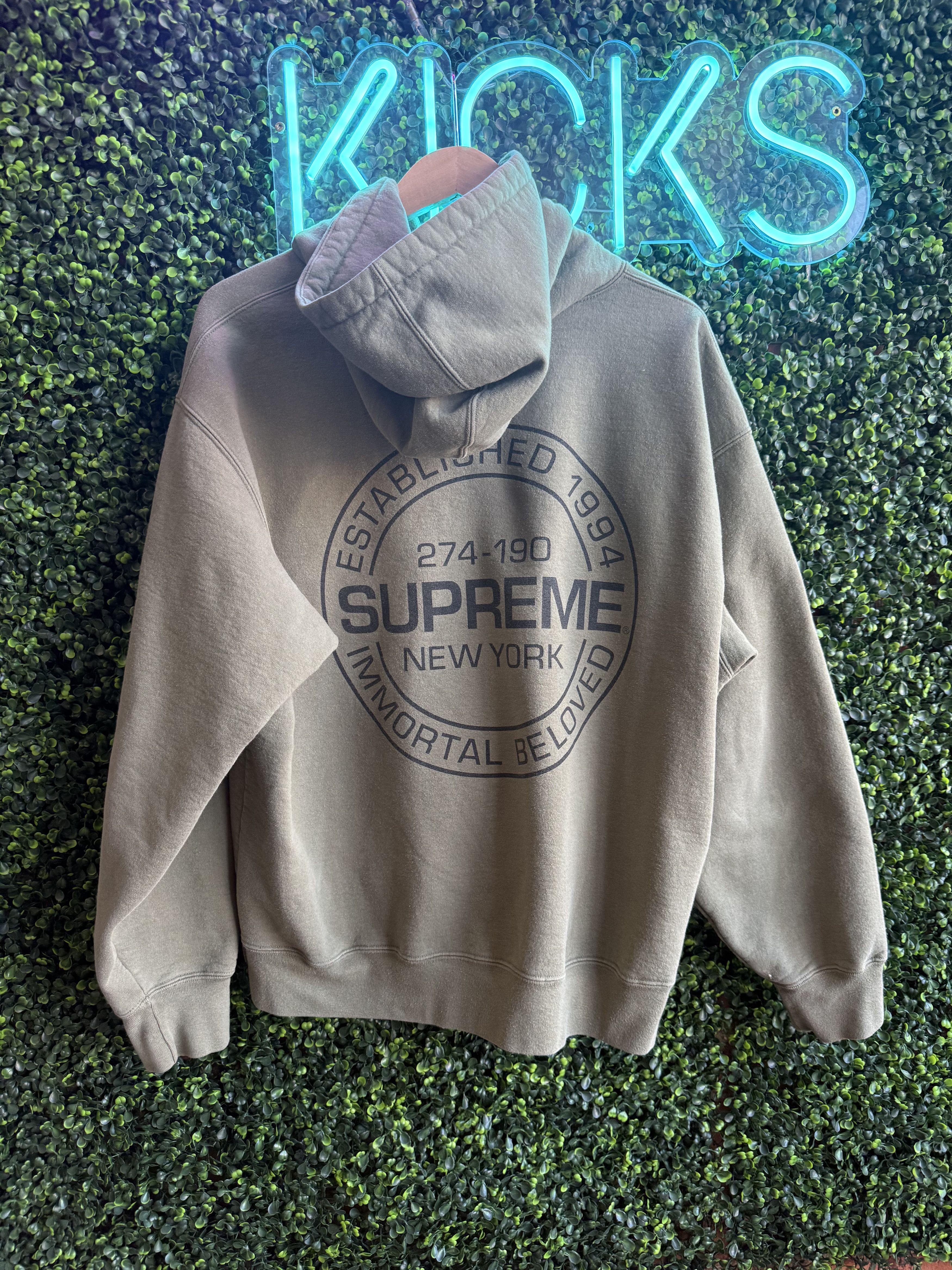 Supreme Supreme New York Green Size US L / EU 52-54 / 3 - 2 Thumbnail