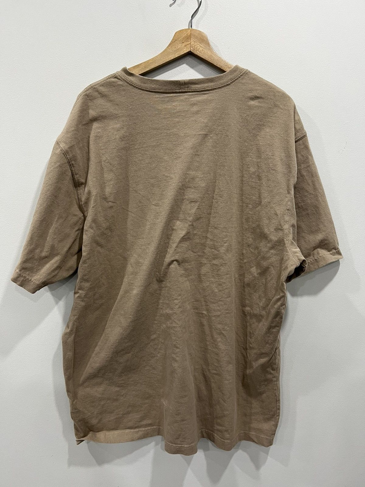 Carhartt Vintage Carhartt Tee Shirt Brown faded Size US XL / EU 56 / 4 - 4 Thumbnail