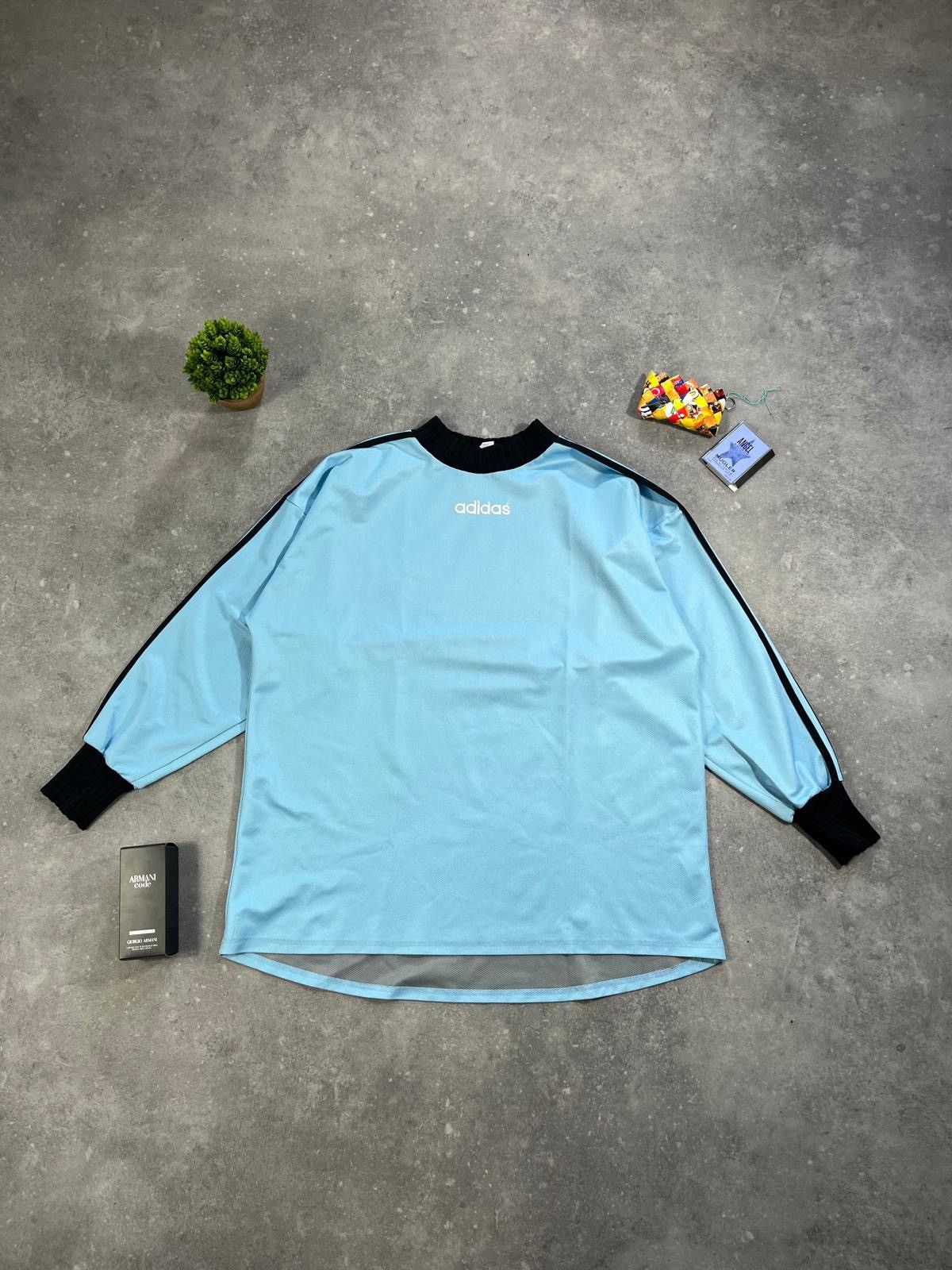 Other Vintage 90z Adidas Oversize Longsleeve Central Logo Retro Size US XXL / EU 58 / 5 - 1 Thumbnail