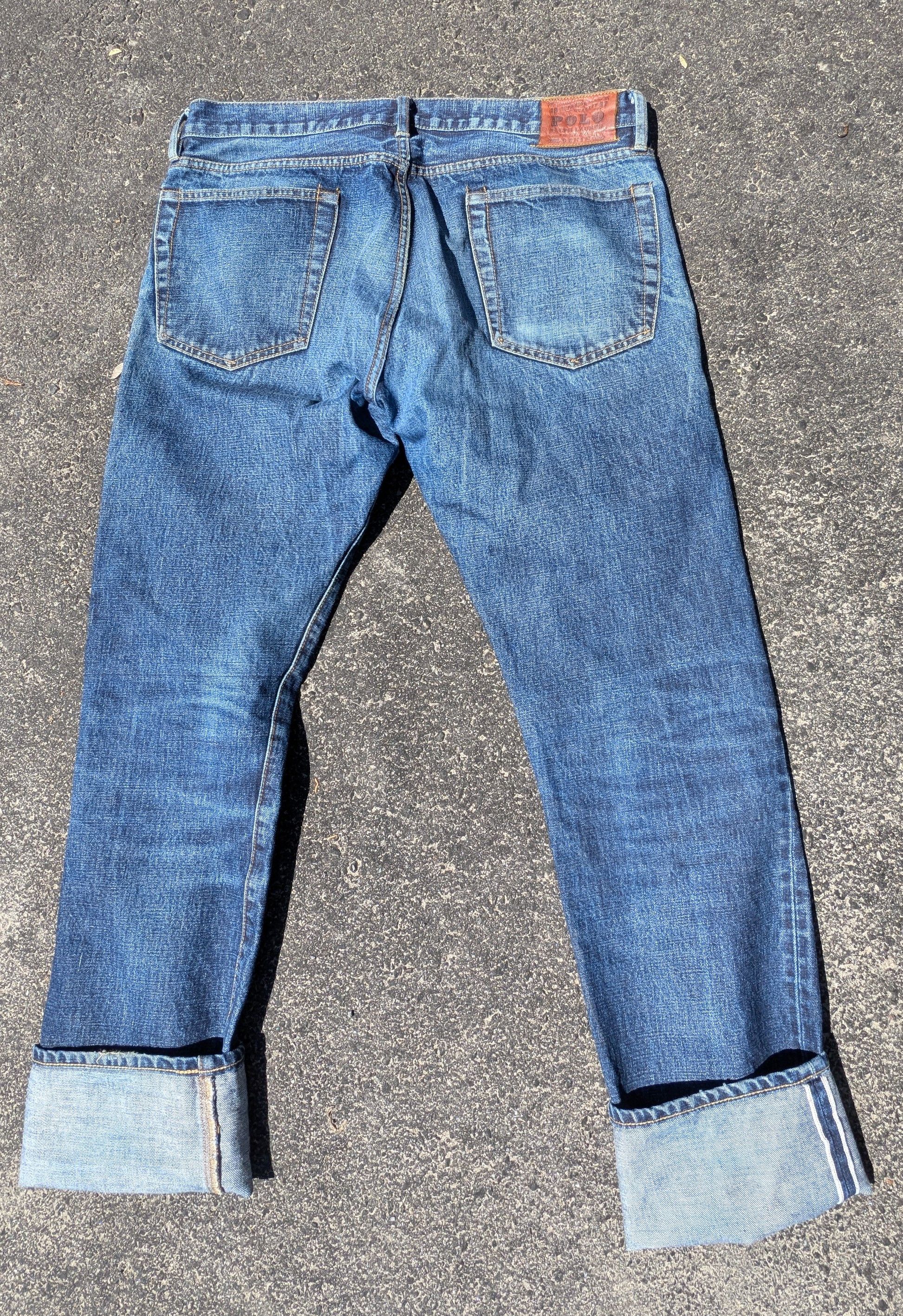 Polo Ralph Lauren Polo Ralph Lauren mud washed selvedge jeans Size US 36 / EU 52 - 1 Thumbnail