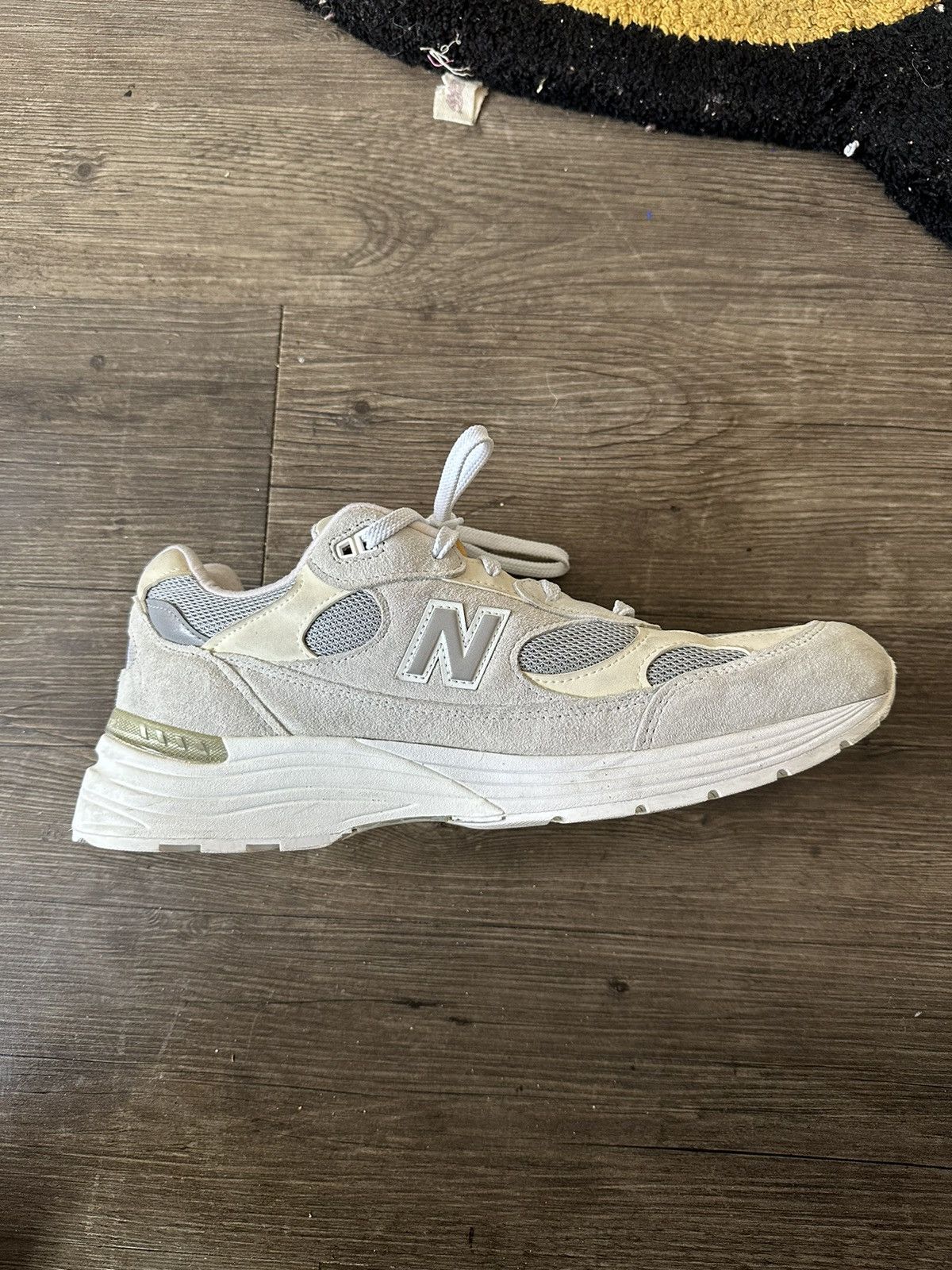New Balance New Balance 992 White Silver Nimbus Cloud Size US 13 / EU 46 - 2 Thumbnail