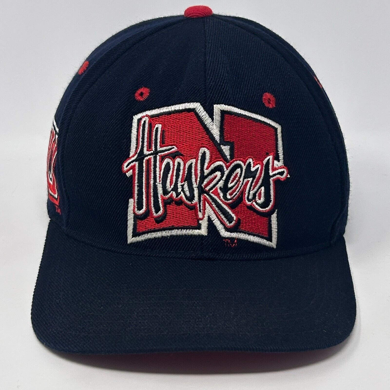 Zephyr Vintage Nebraska Cornhuskers Hat Baseball Cap Blue 7 1/8 Size ONE SIZE - 9 Thumbnail