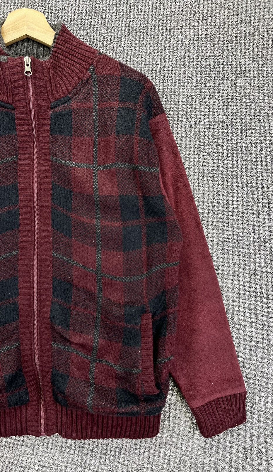 Gianni Valentino Vintage Gianni Valentino Rare Knit Jacket Size US L / EU 52-54 / 3 - 4 Thumbnail