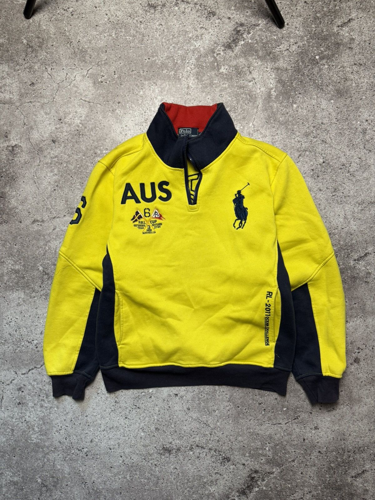 Polo Ralph Lauren Vintage Ralph Lauren cup Australia 90s y2k Size US S / EU 44-46 / 1 - 1 Thumbnail