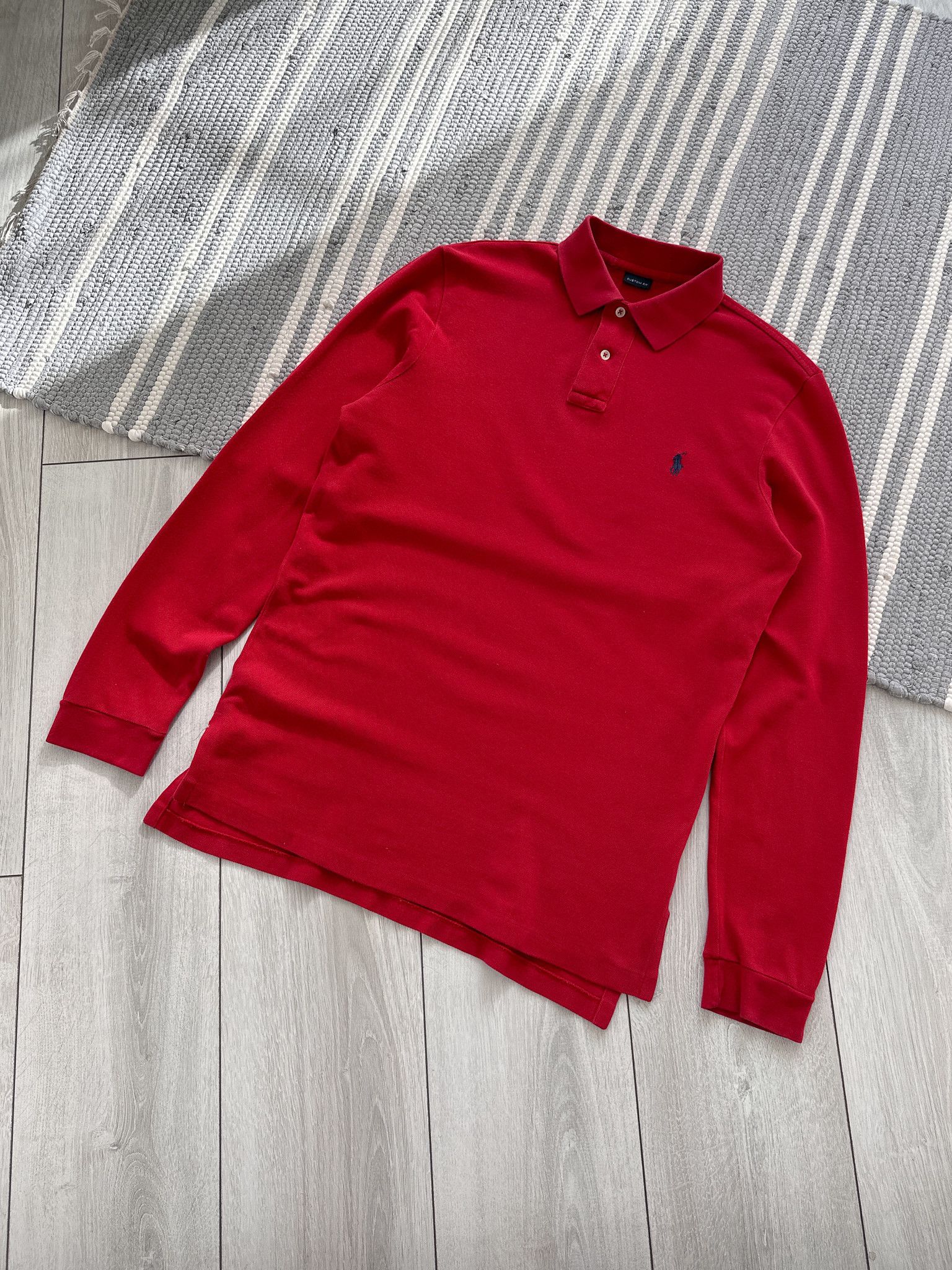 Polo Ralph Lauren Vintage Ralph Lauren Longsleeve Rugby Polo Shirt Size US M / EU 48-50 / 2 - 1 Thumbnail