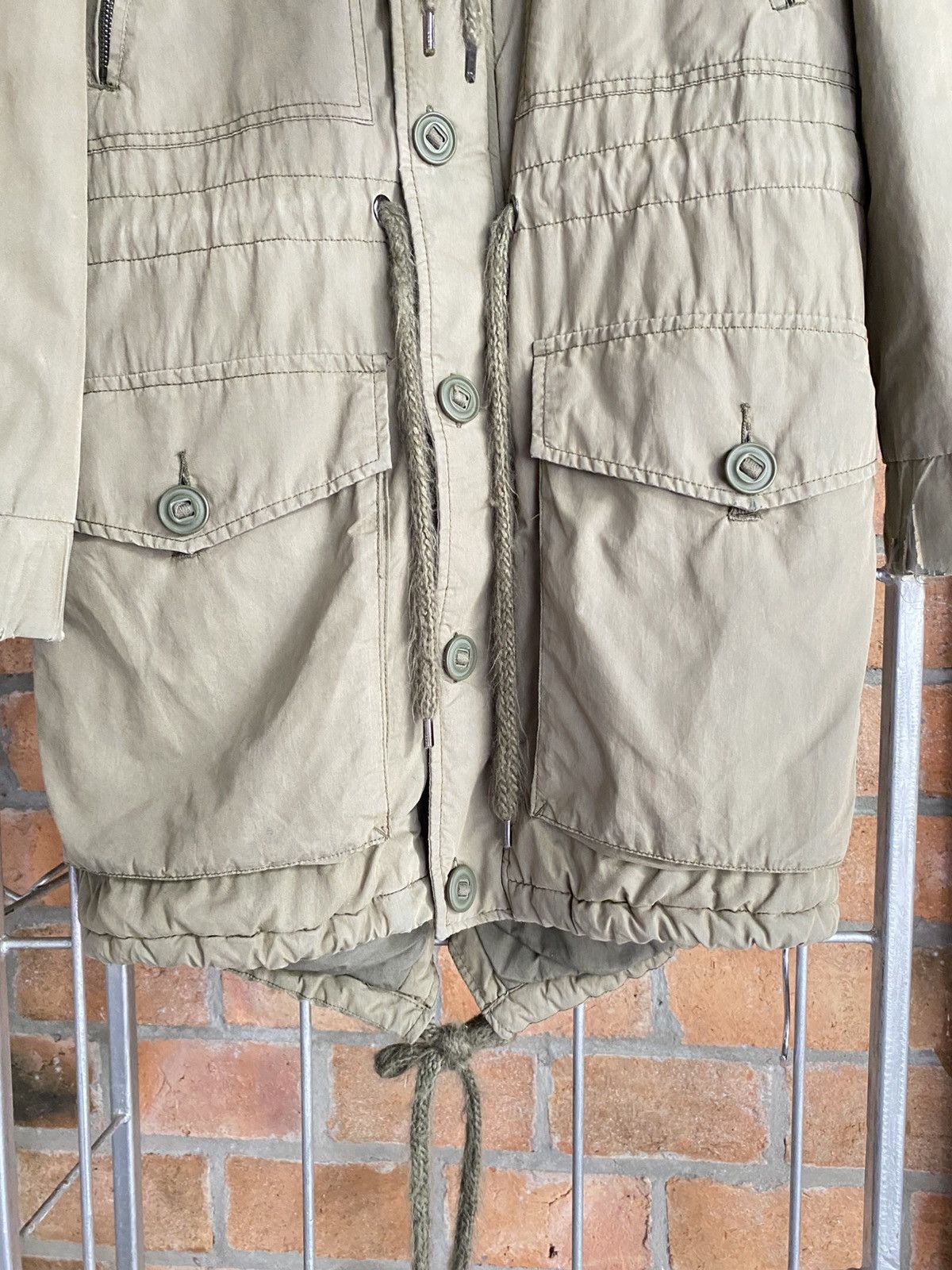 Diesel Diesel Khaki Parka Coat Size US S / EU 44-46 / 1 - 10 Thumbnail
