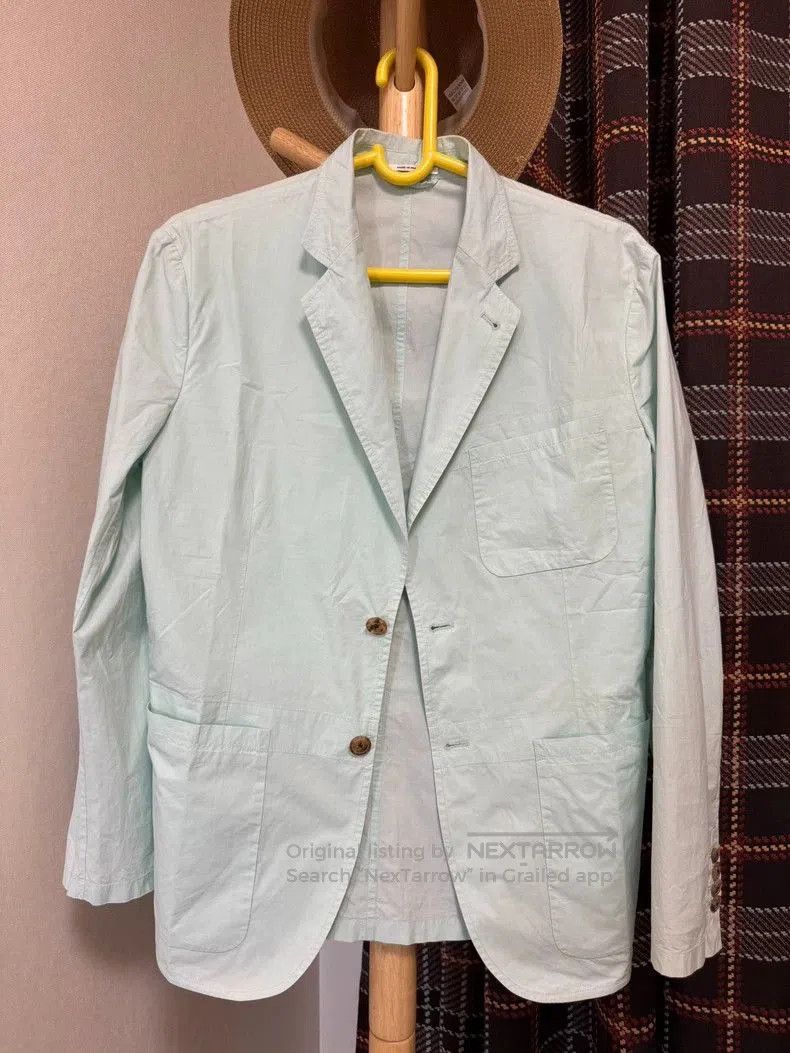 Hermes Hermes Light Green Casual Jacket. Size US L / EU 52-54 / 3 - 1 Thumbnail
