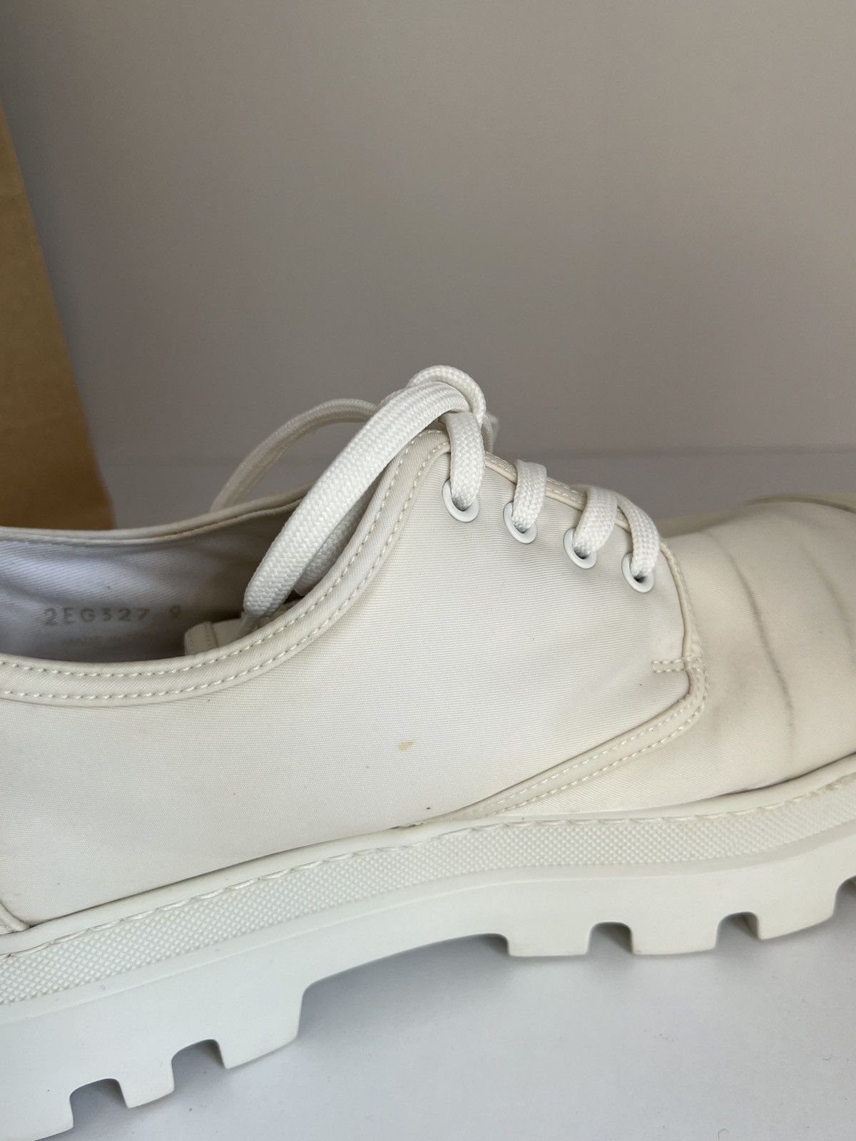 Designer × Prada × Vintage Vintage Prada Plain Logo Luxury Shoes Size US 9 / EU 42 - 10 Thumbnail