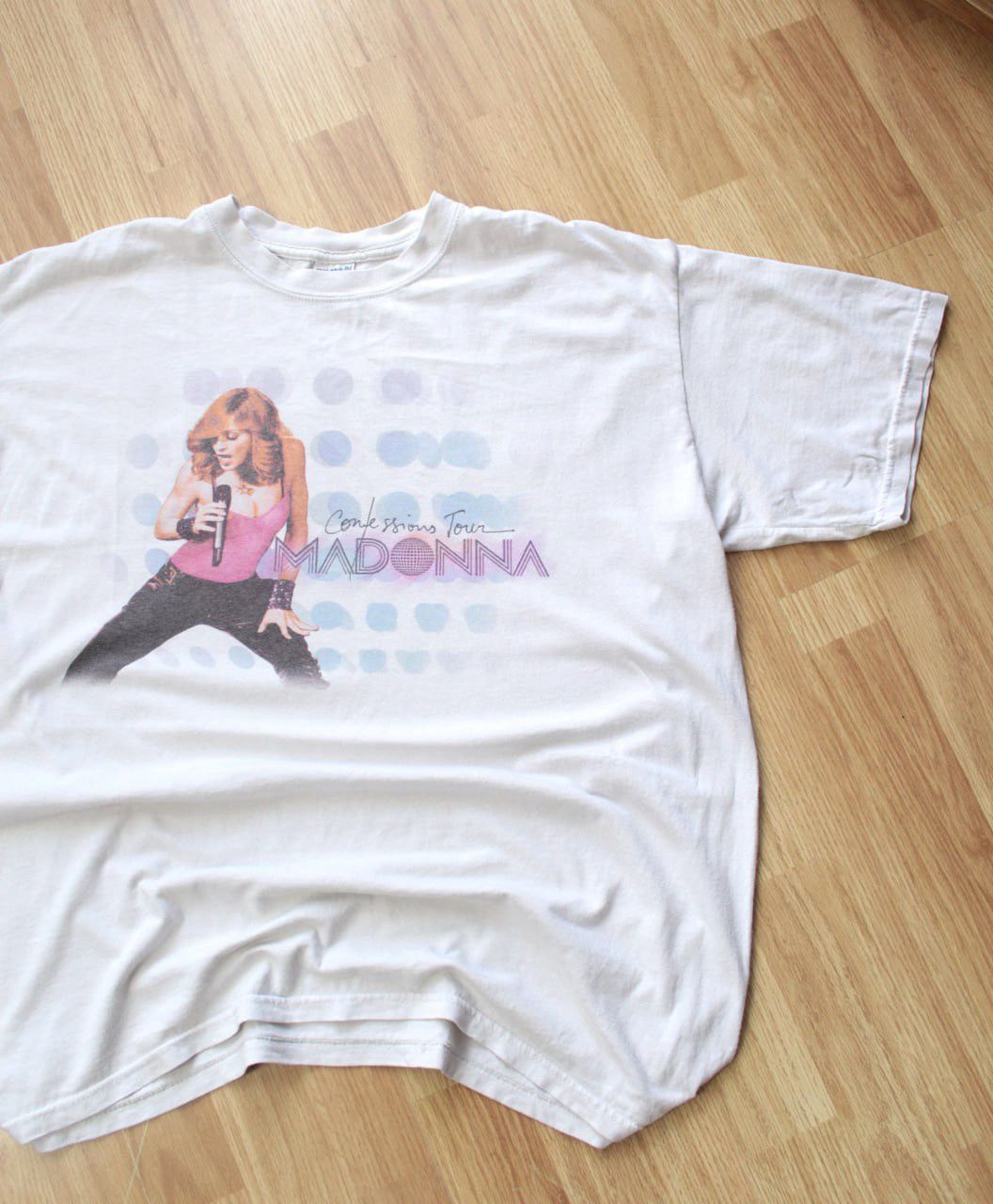 Band Tees × Vintage 🔥 Madonna 2006 Confessions Tour Photo T Shirt Band Boy Toy Size US XL / EU 56 / 4 - 3 Thumbnail