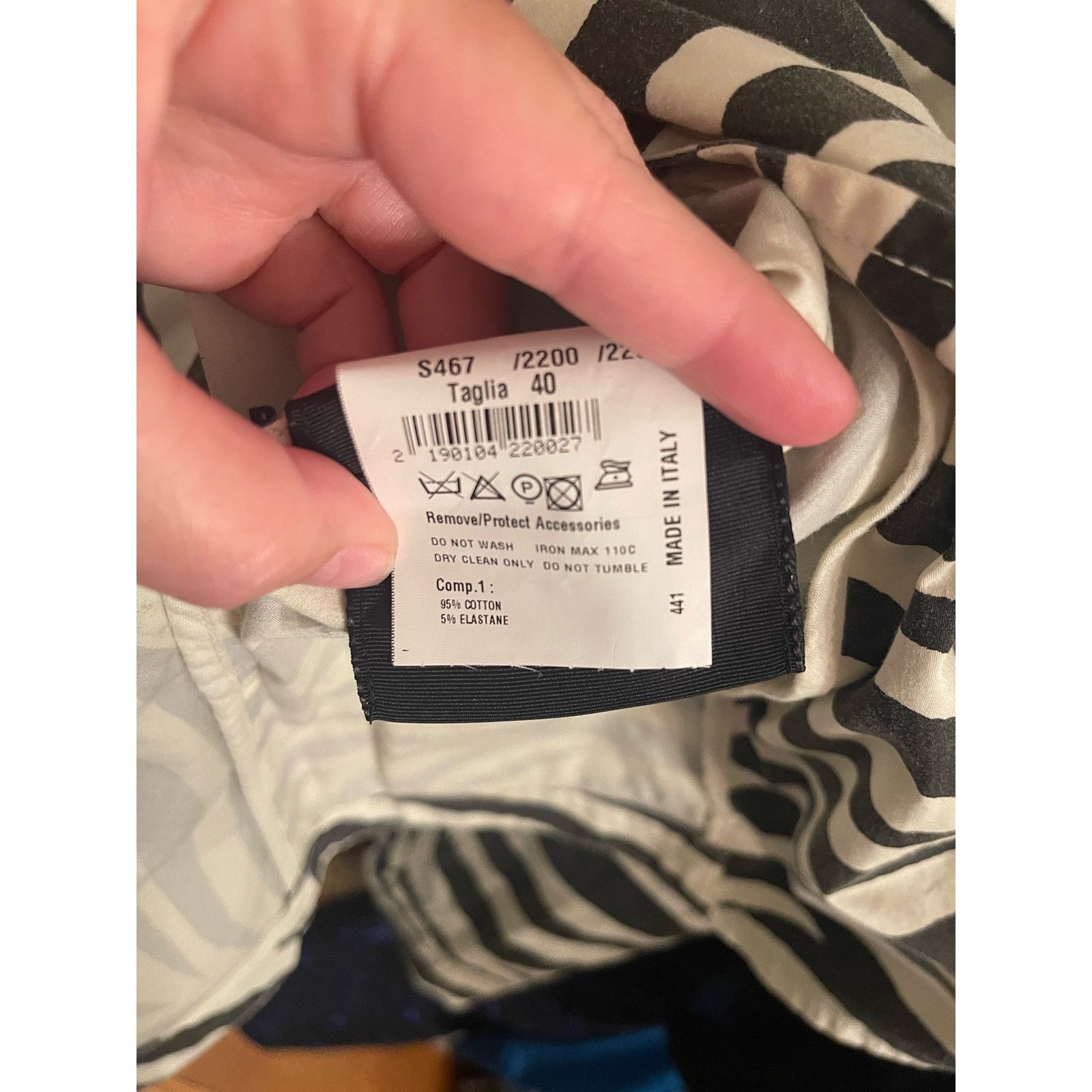 Other Bazar Deluxe, Zebra Print Blazer, NWT, Size 40 Size S / US 4 / IT 40 - 5 Thumbnail