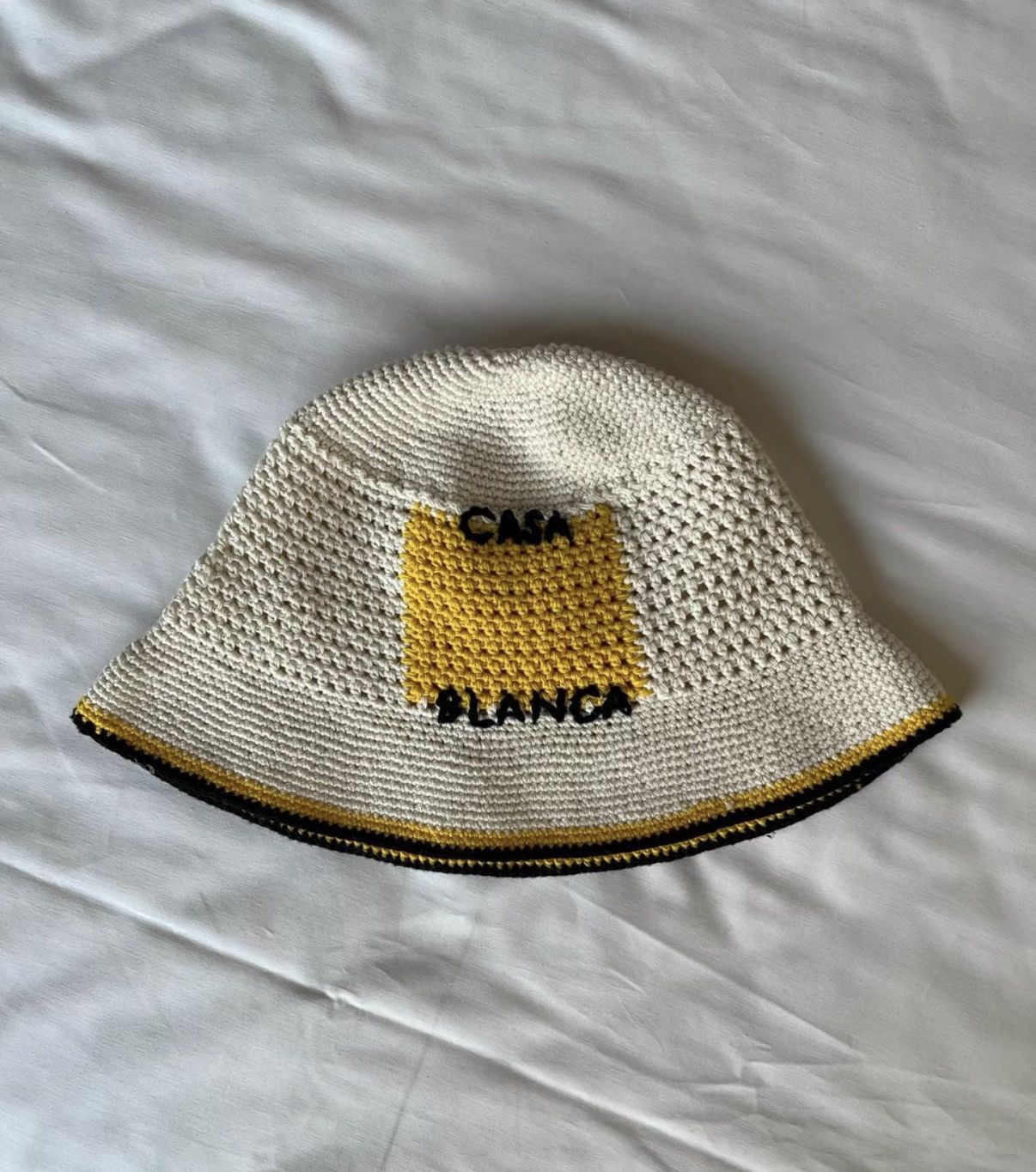 Casablanca Casablanca Knit Color-Block Bucket Hat Size ONE SIZE - 1 Thumbnail