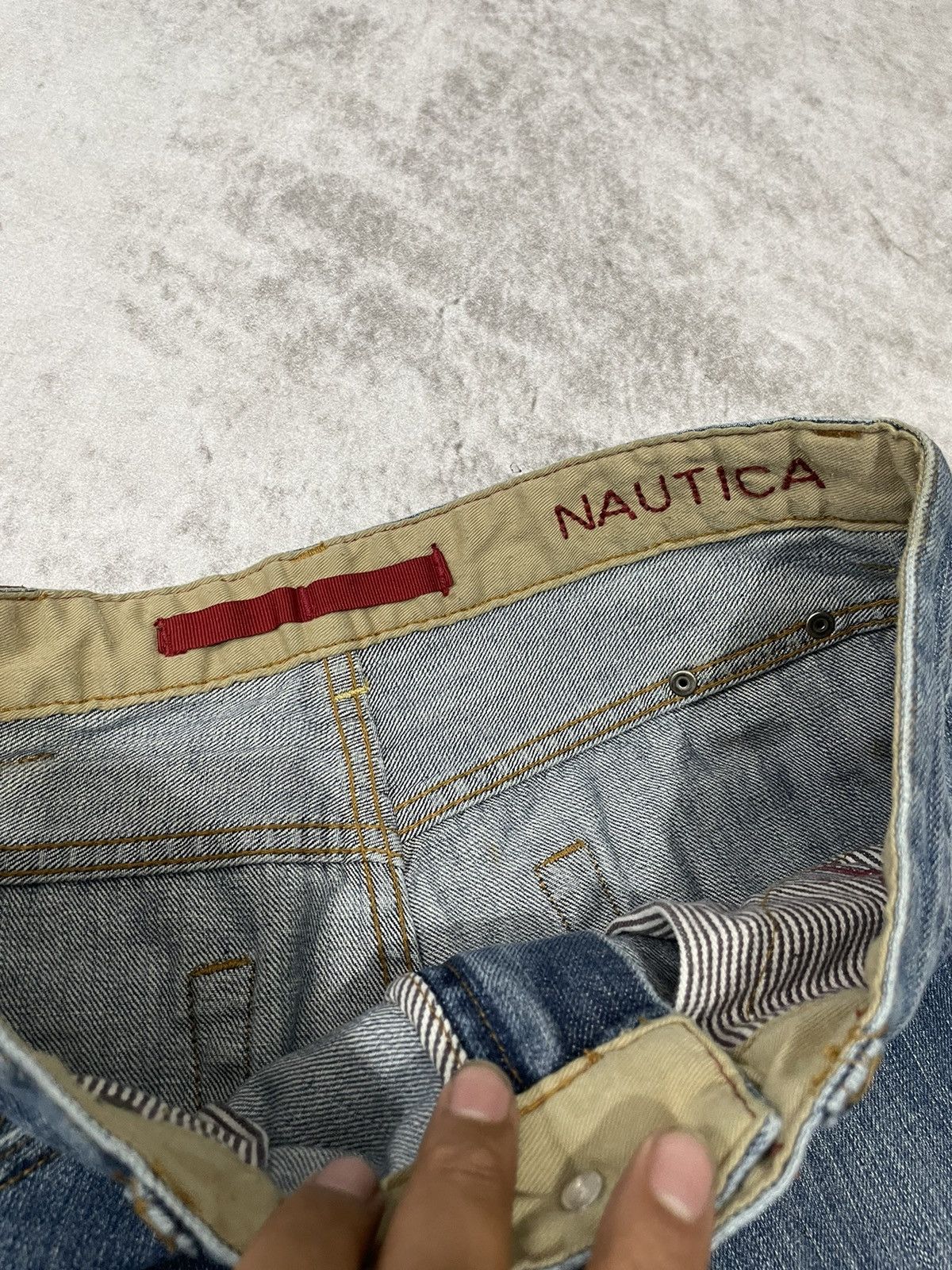 Hysteric Glamour × If Six Was Nine × Le Grande Bleu (L.G.B.) 2000s nautica japan baggy denim Y2k style Size US 32 / EU 48 - 9 Thumbnail