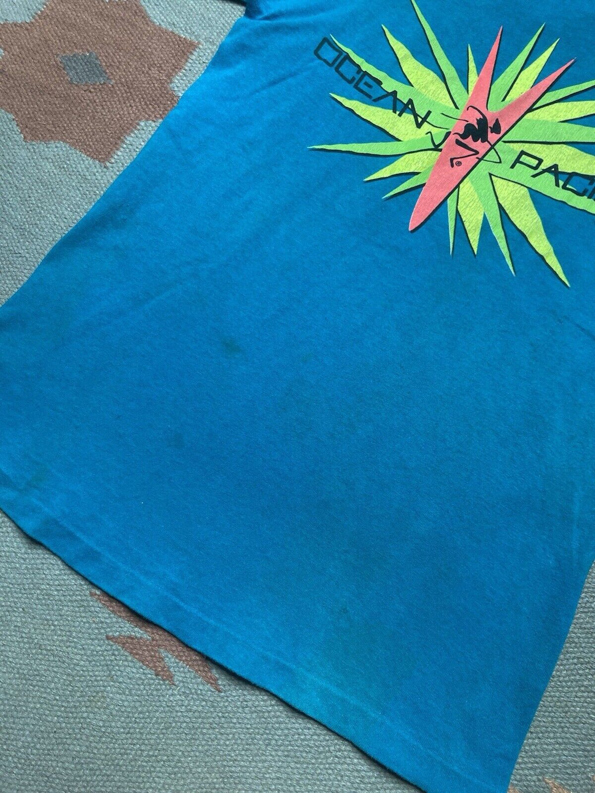 Ocean Pacific × Vintage Vtg 90s t shirt ocean pacific OP surf skate single stitch S Size US S / EU 44-46 / 1 - 2 Thumbnail