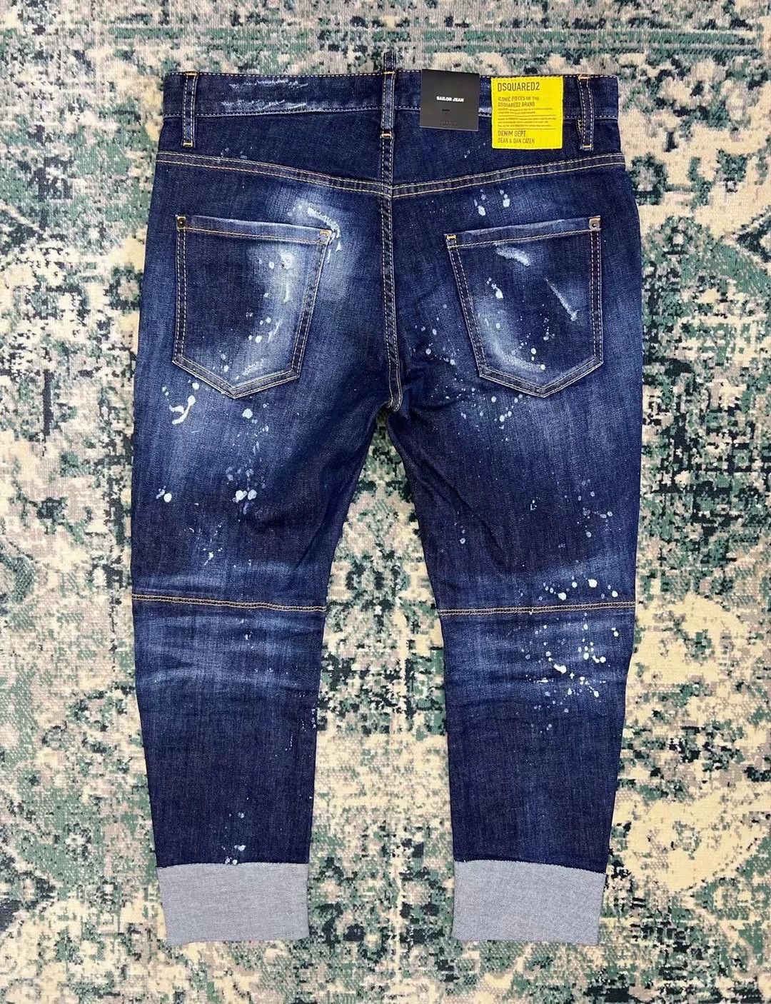 Dsquared2 Dsquared2 SAILOR 9-Length Slim Relaxed Distressed Patched 44 Size US 28 / EU 44 - 2 Thumbnail