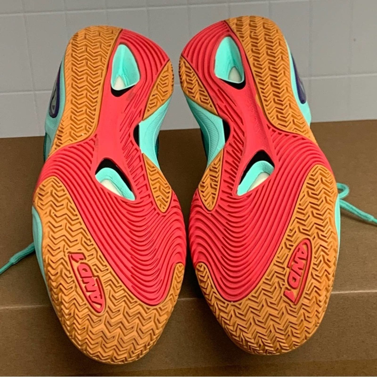 Andersen Andersen AND1 Attack Low SL - Mens Basketball Shoes LIKE NEW RARE Size US 8.5 / EU 41-42 - 7 Thumbnail