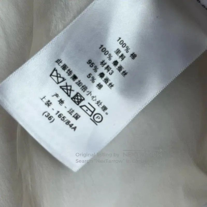 Dior Dior White Cotton Women's T. Size S / US 4 / IT 40 - 4 Thumbnail