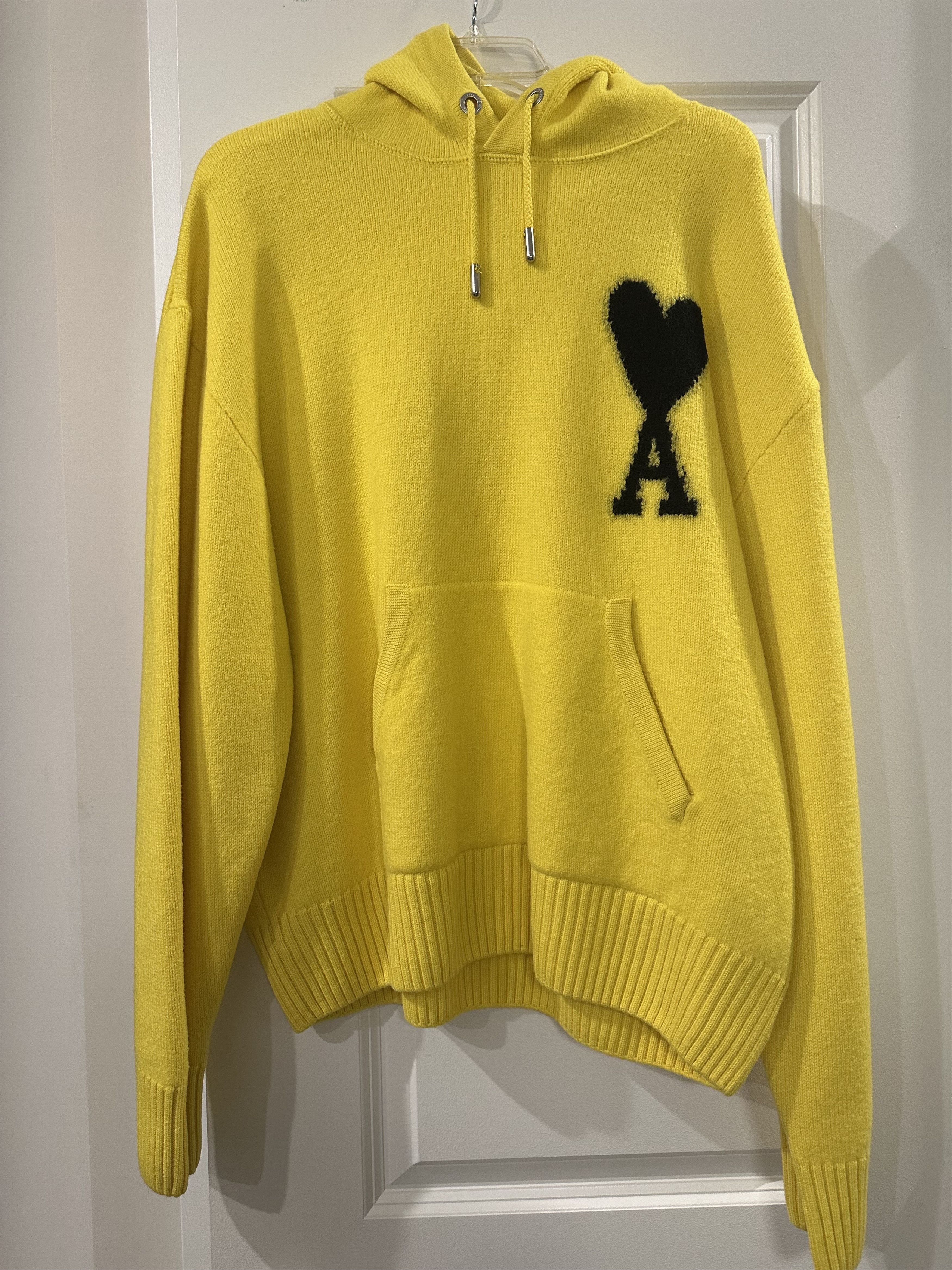 AMI AMI Grey Ami De Coeur Hoodie | Grailed