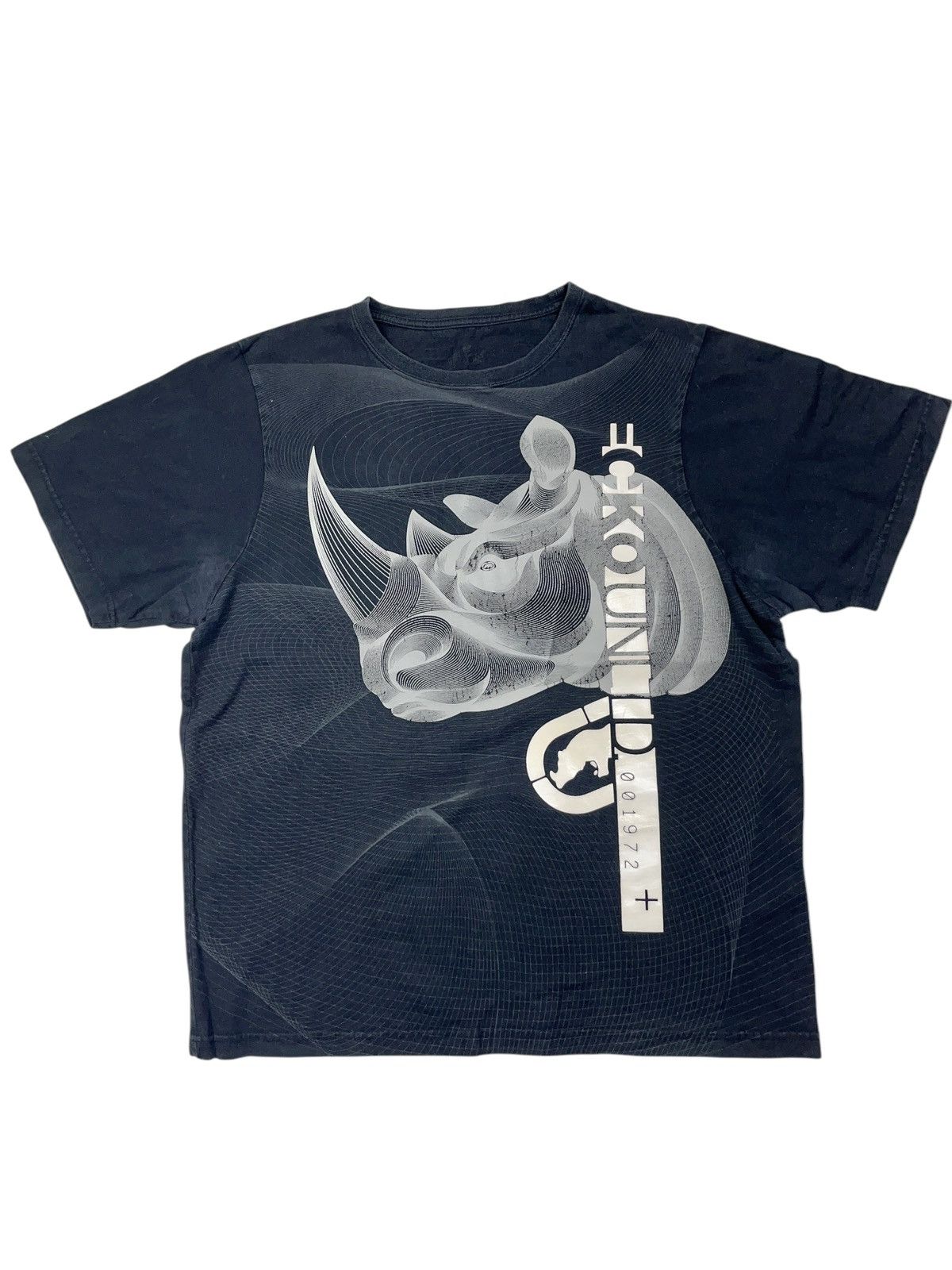 Ecko Unltd. × Vintage Vintage Ecko Unltd. 3D Rhino Futuristic T-shirt Size US XL / EU 56 / 4 - 1 Thumbnail