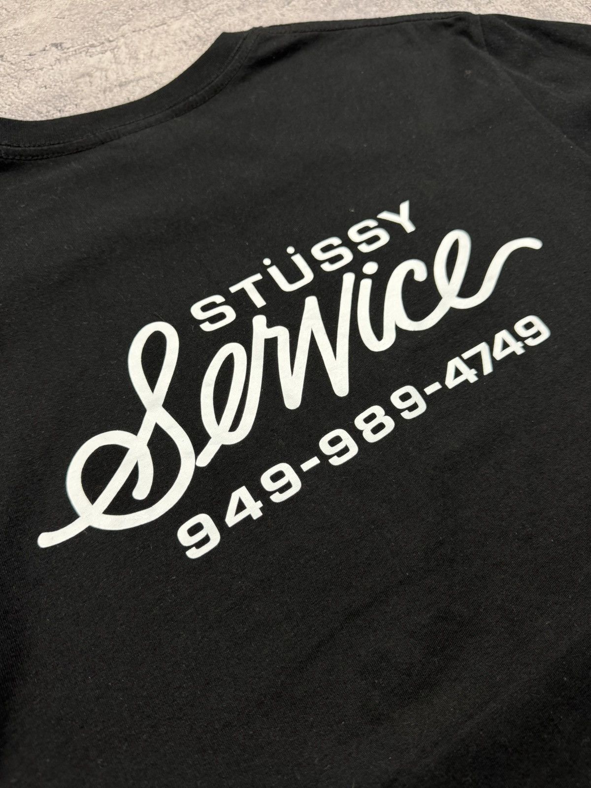 Stussy Stüssy Service Script Logo T-Shirt - Old Stock Style Graphic Size US M / EU 48-50 / 2 - 12 Thumbnail