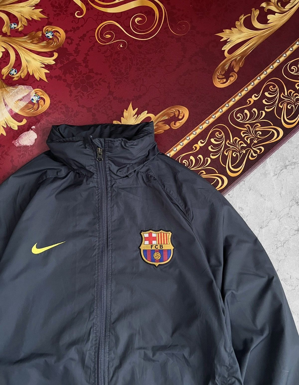Nike (SOLD OUT) 00s Nike FC Barcelona Track Jacket Size US M / EU 48-50 / 2 - 7 Thumbnail