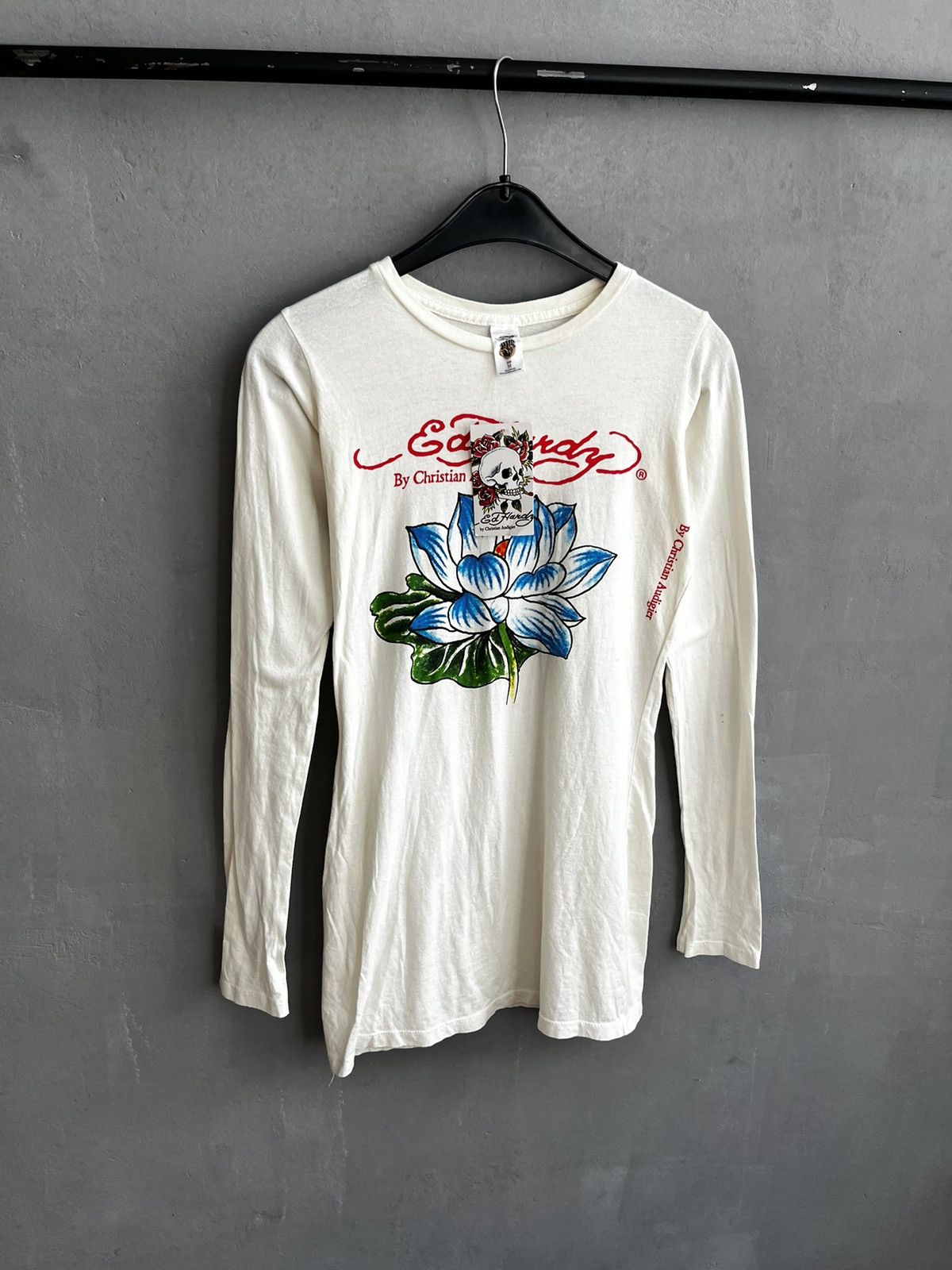 Christian Audigier × Ed Hardy × Vintage Ed Hardy skull long sleeve Size M / US 6-8 / IT 42-44 - 1 Thumbnail