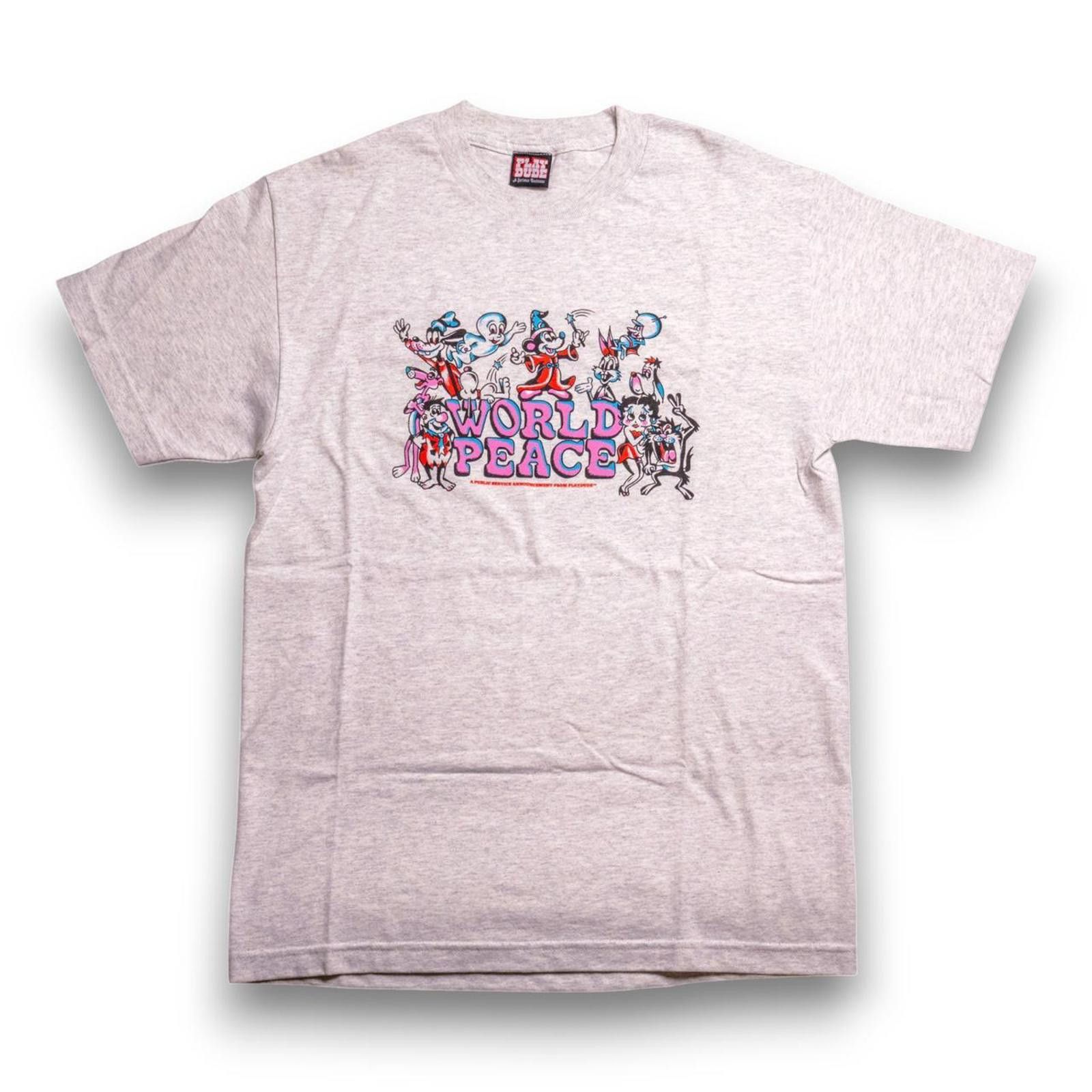 Other Playdude World Peace grey cotton t-shirt Size US M / EU 48-50 / 2 - 1 Thumbnail