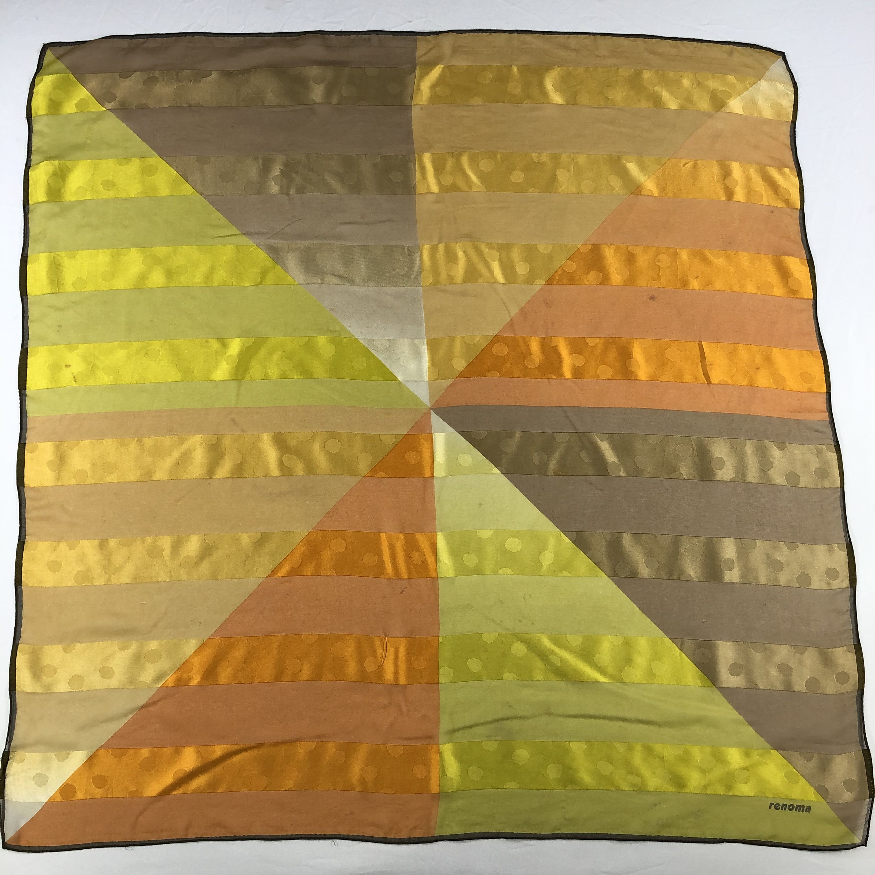 Renoma × Vintage Vintage Renoma Silk Scarf Size ONE SIZE - 2 Thumbnail