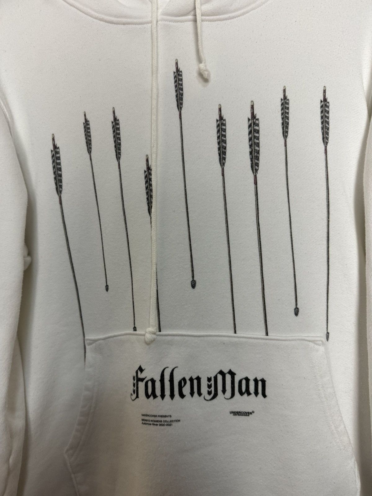 Japanese Brand AW2020 Undercover ‘Fallen Man’ Hoodie Japanese archvive Size US L / EU 52-54 / 3 - 8 Thumbnail