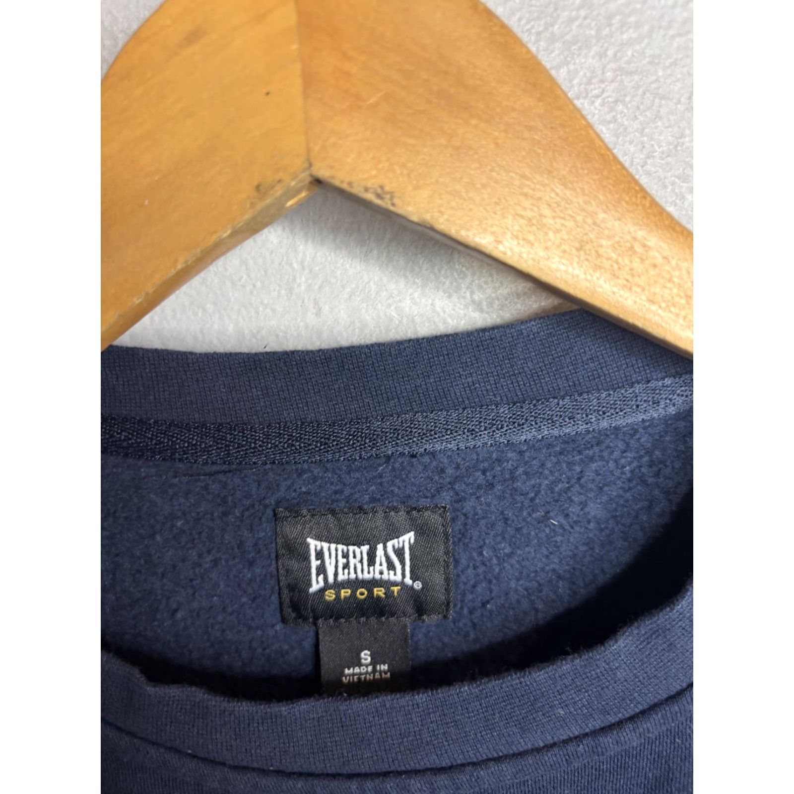 Everlast VINTAGE Everlast Sport Sweatshirt Mens S Navy Blue Crewneck Fleece Pullover Athletic Size US S / EU 44-46 / 1 - 3 Thumbnail
