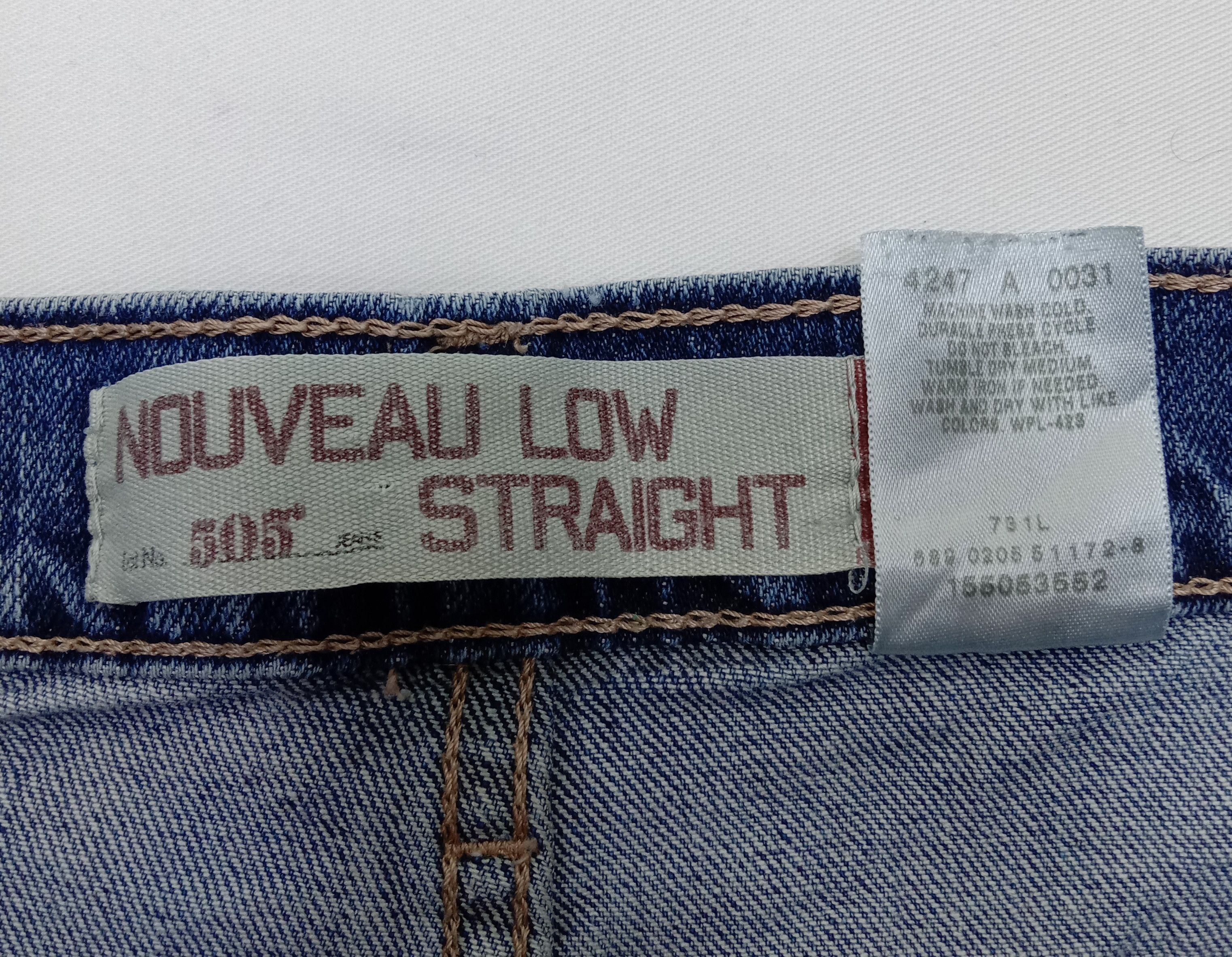 Levi's Vintage Levi's 505 Jeans Nouveau Low Straight Denim Size 31" - 12 Thumbnail