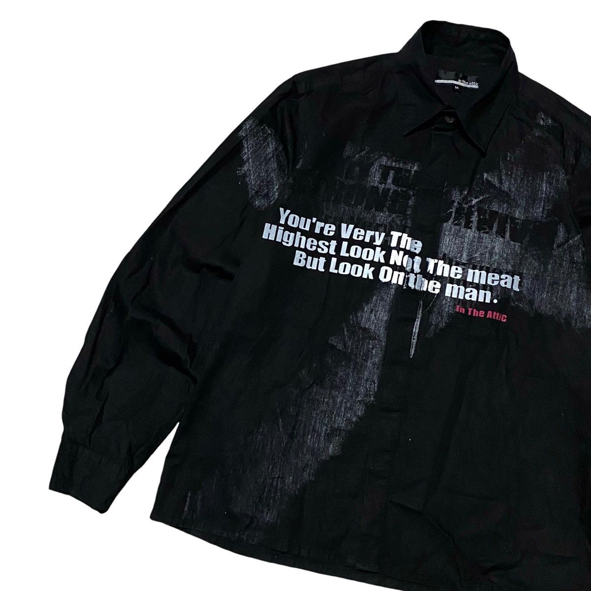 14th Addiction × If Six Was Nine × In The Attic Archive 👽in The attic printed shirt Size US M / EU 48-50 / 2 - 4 Thumbnail