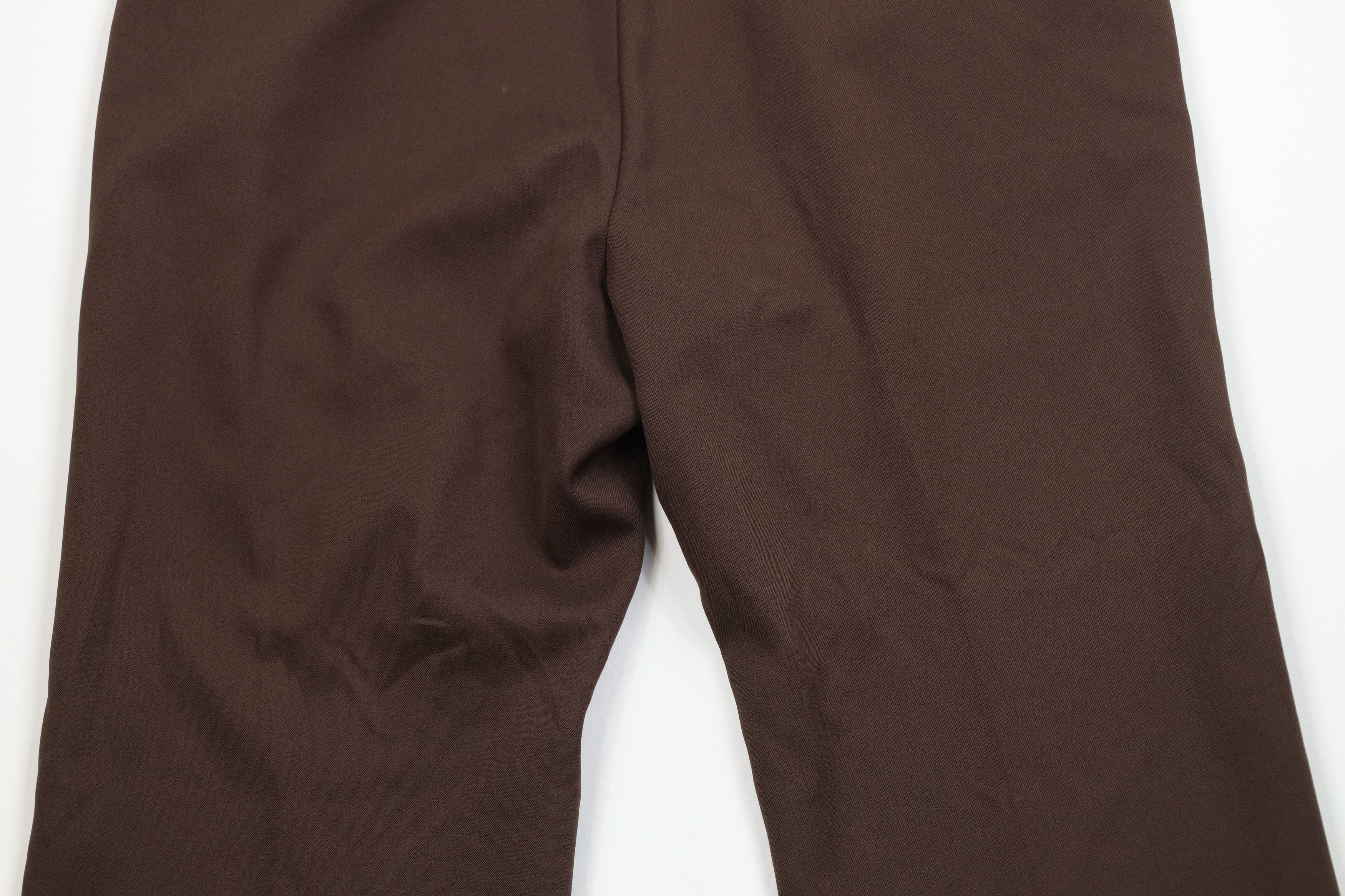 Vintage Vintage 70s Streetwear Flared Wide Leg Chino Pants Brown USA Size US 36 / EU 52 - 10 Thumbnail